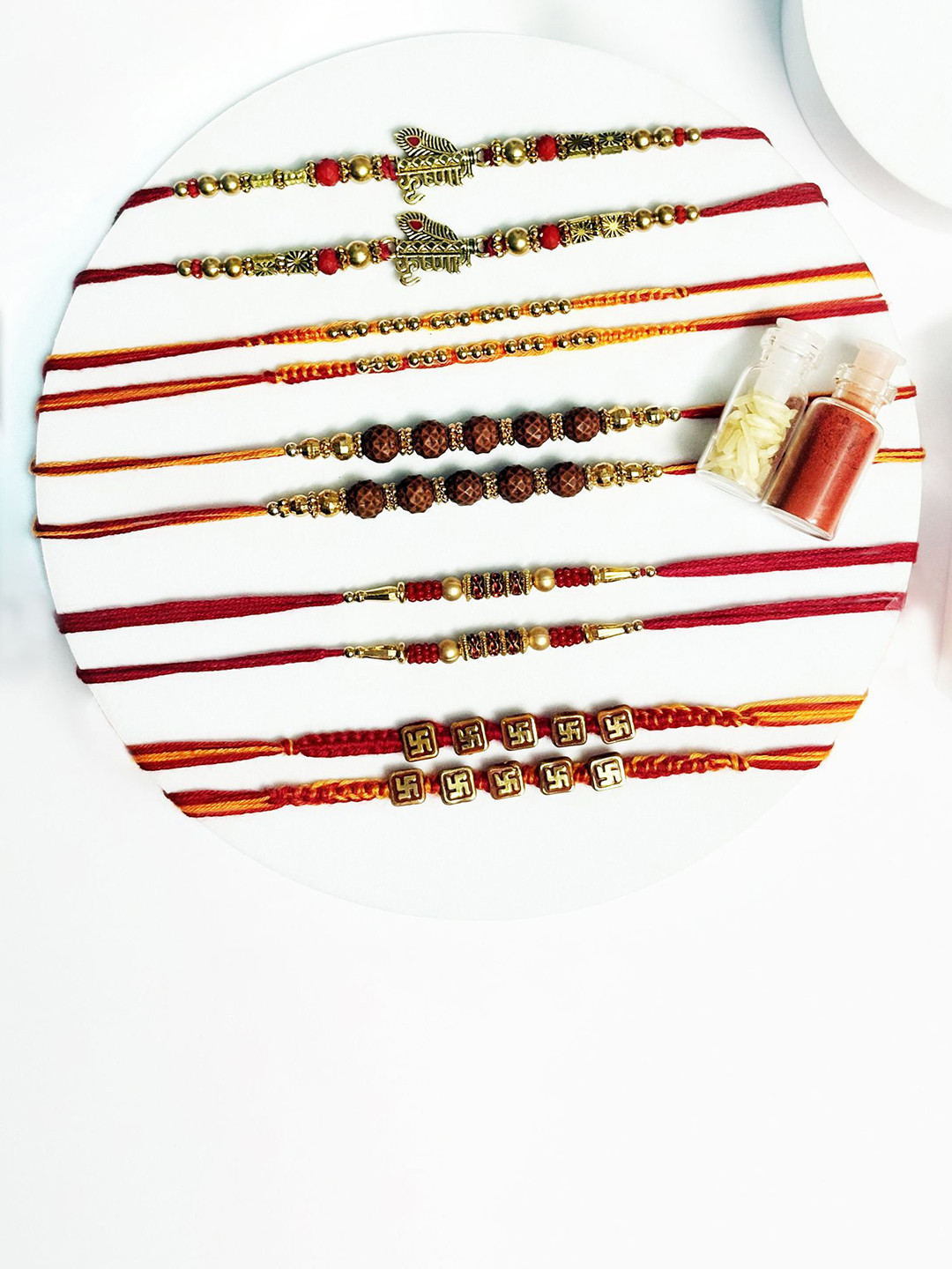 COLOR SPLASH Thread Rakhi