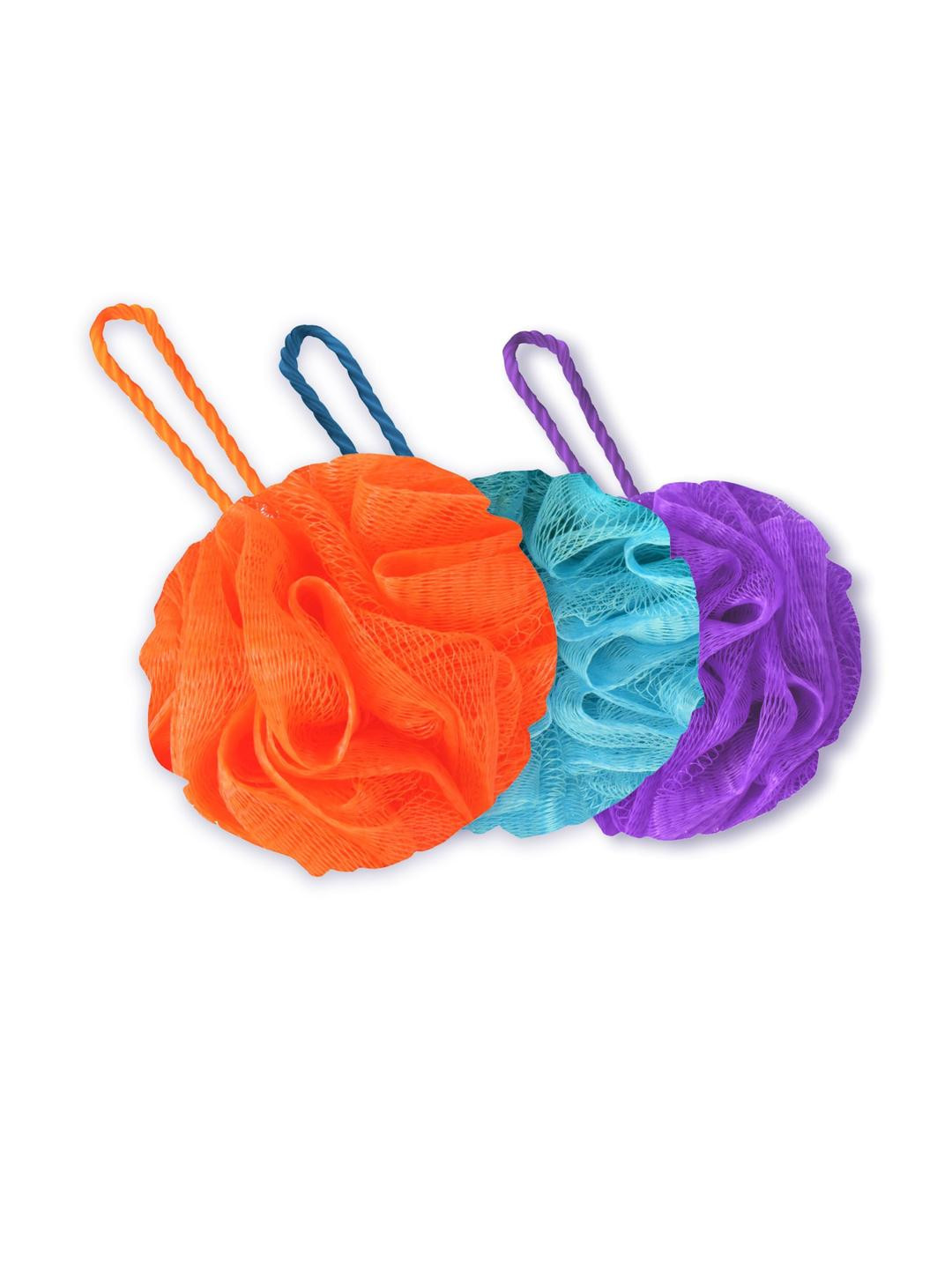 ARPANA BRIGHT Pack of 3 Bath Loofah Sponge