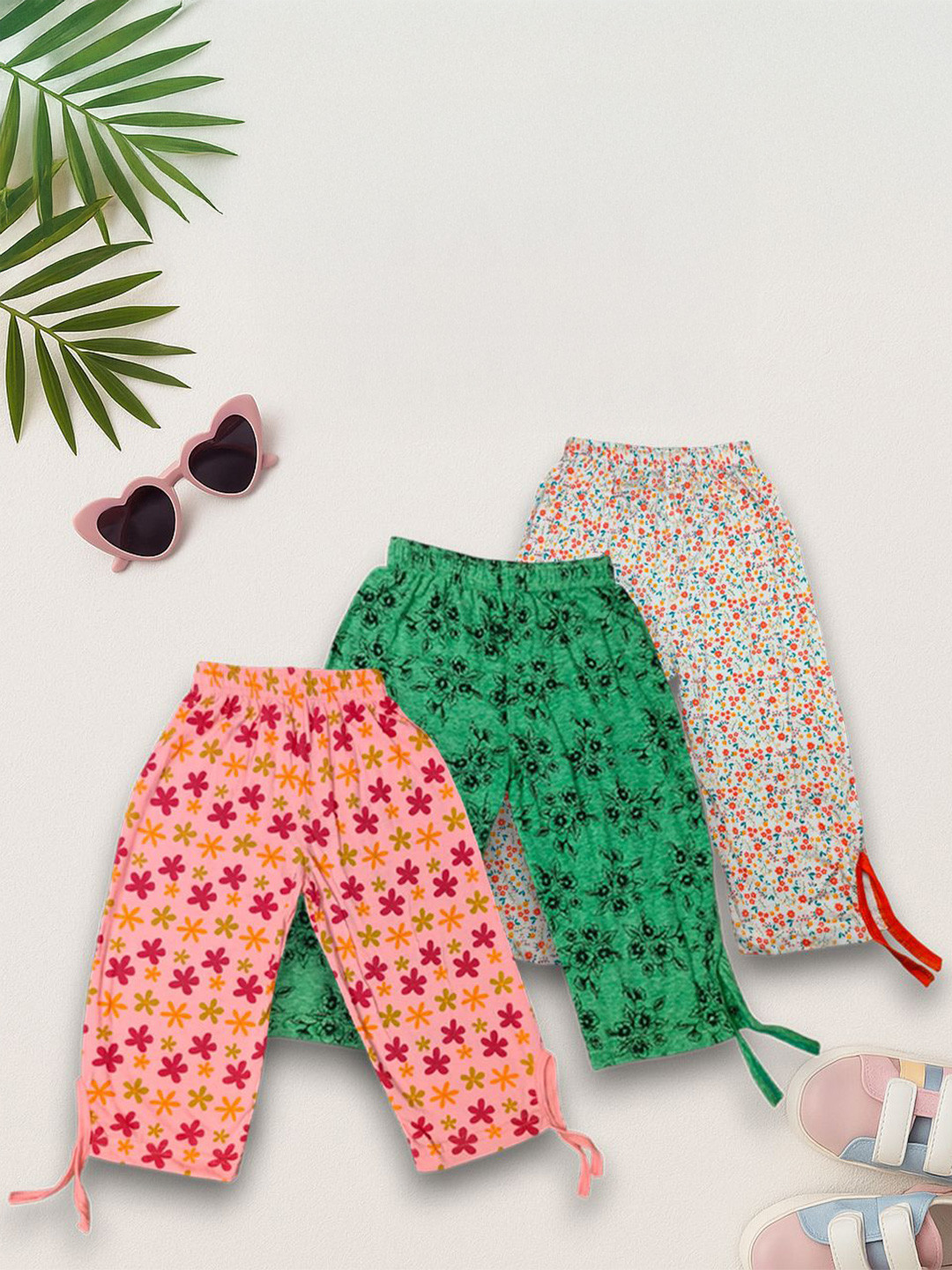 FRANSCART Girls Printed Capris