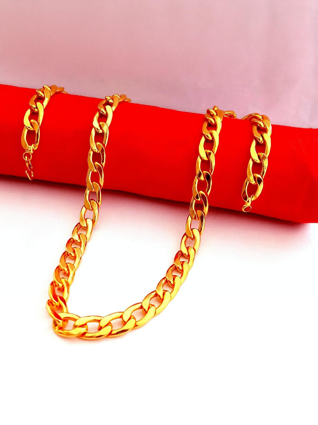 Nawab Collection Men Gold-Plated Ethnic Alloy  S-Hook Body Chain