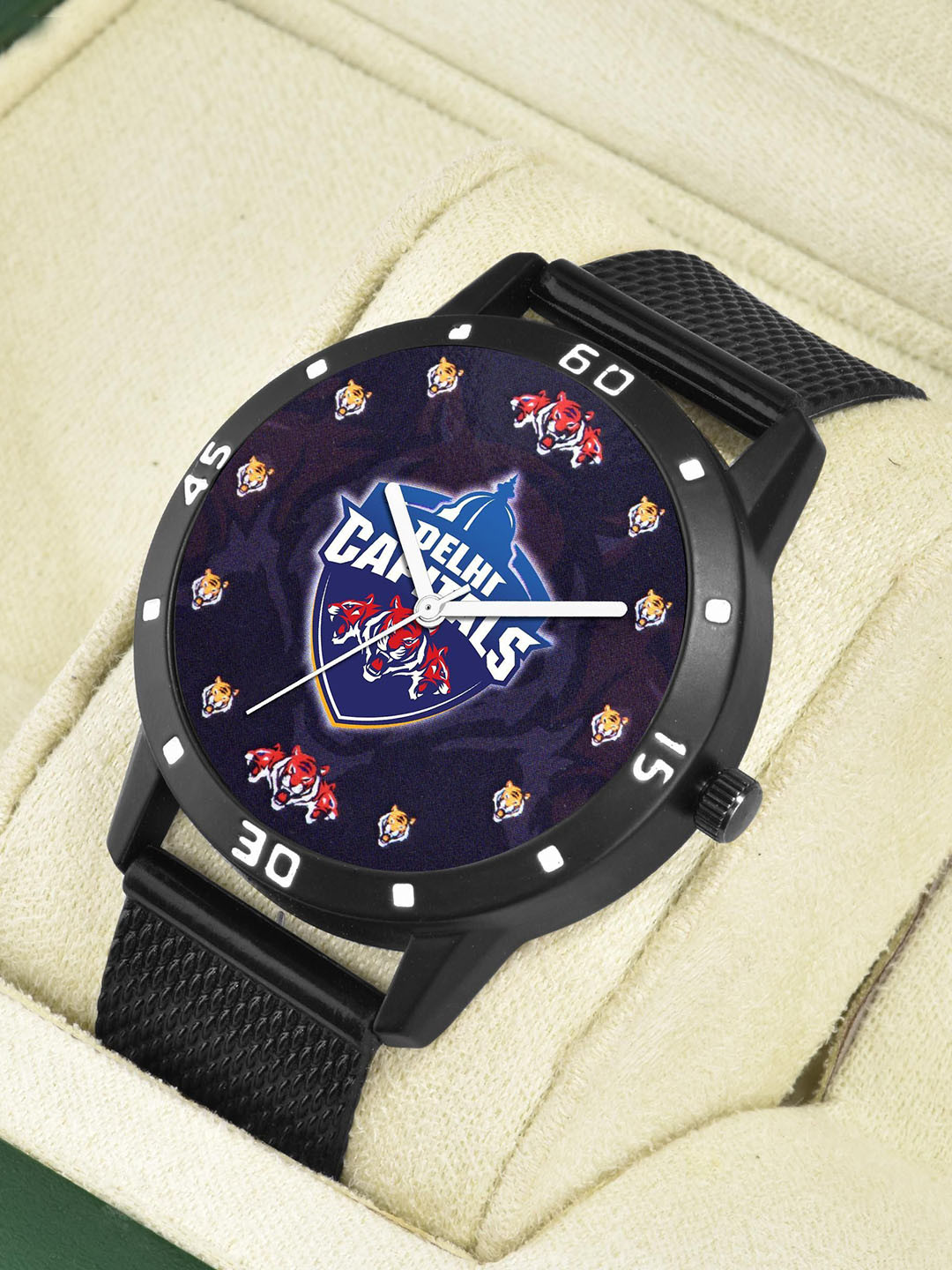 Gopal Shopcart Unisex Printed Dial & Bracelet Style Analogue Watch DC_BlackAeviyo_Case