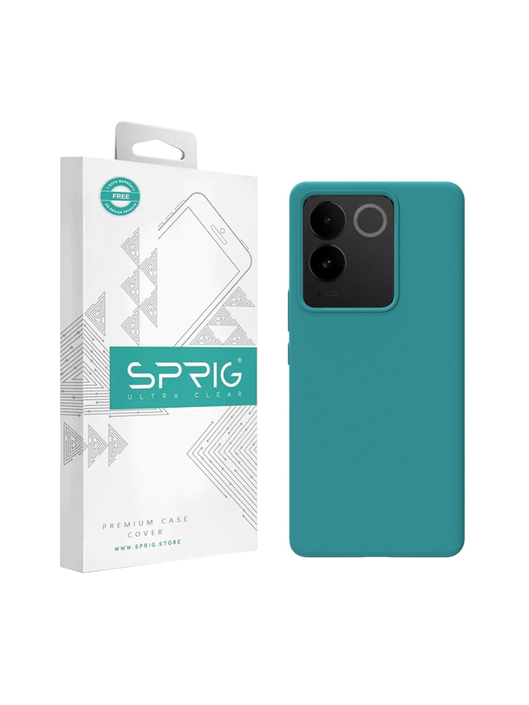 SPRIG iQOO Z7 Pro 5G Liquid Silicone Back Cover