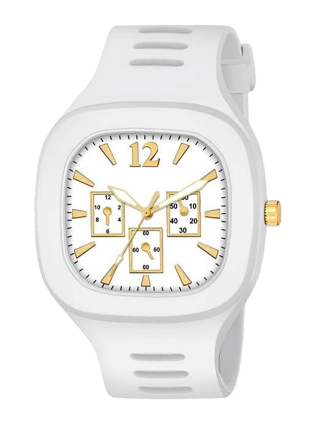 Hala Men Solid Square Tang Regular Analogue Watch-MILLER-01