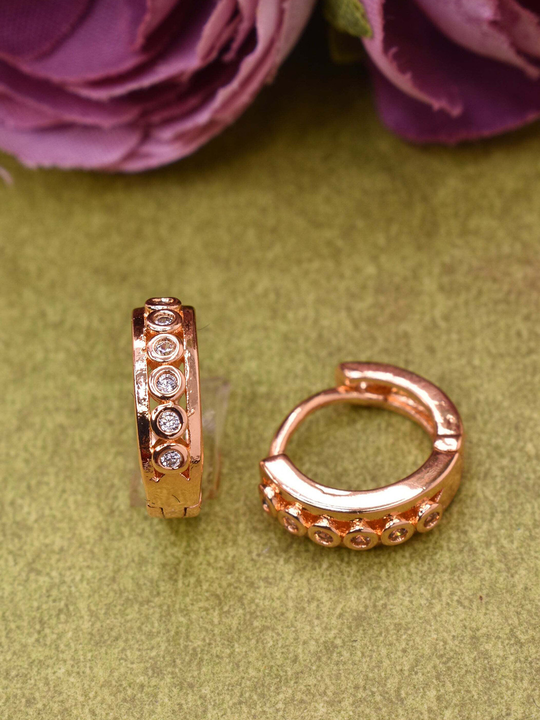 MEIRA JEWELLERY Circular Hoop Earrings