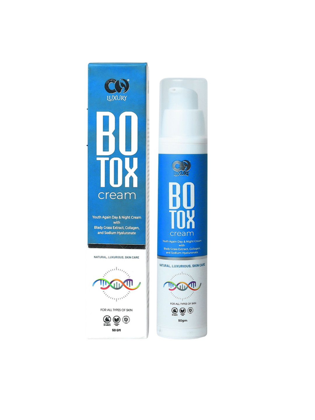 CO LUXURY Botox Cream With Blady Grass Extract - 50 g