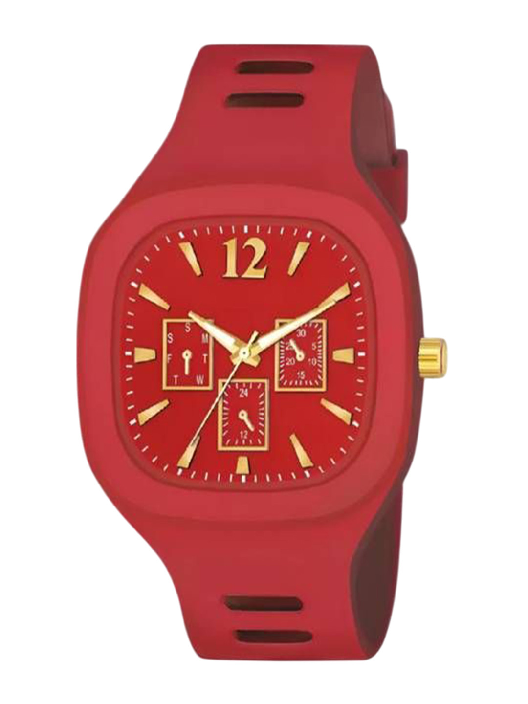 Hala Men Solid Square Tang Regular Analogue Watch-MILLER-04