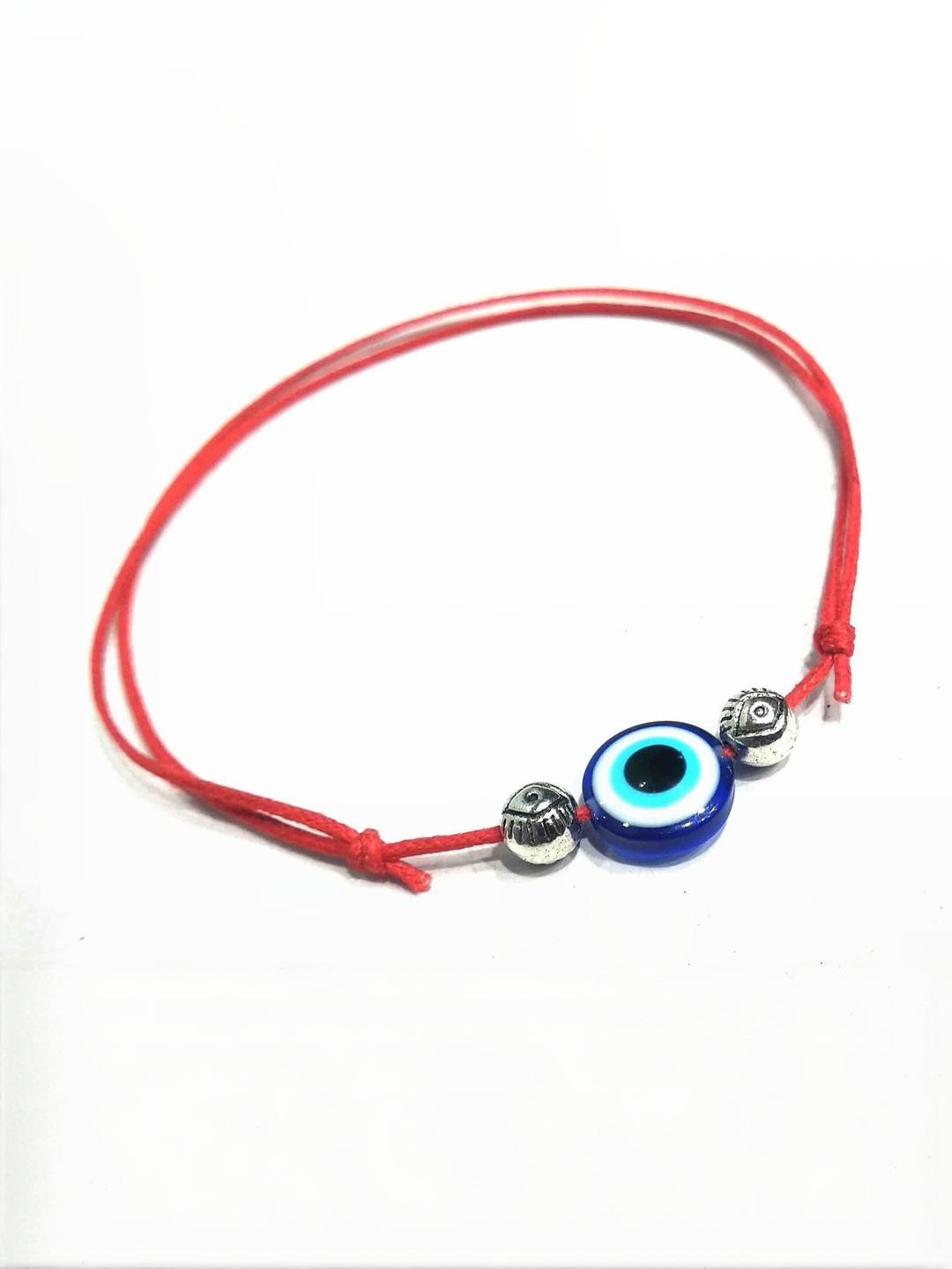 gurjari jewellers Evil Eye Charm String Anklet