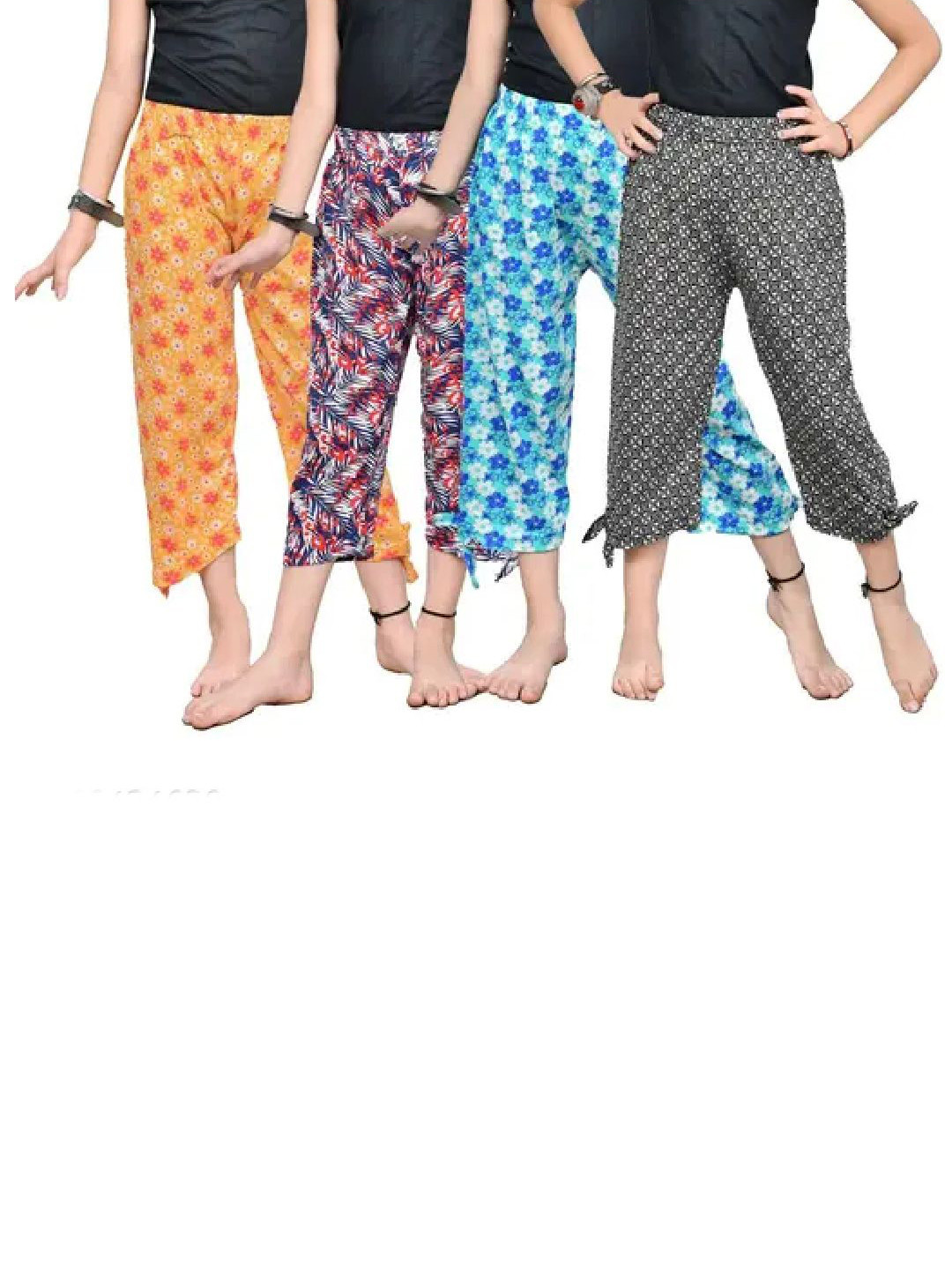 FRANSCART Girls Printed Capris