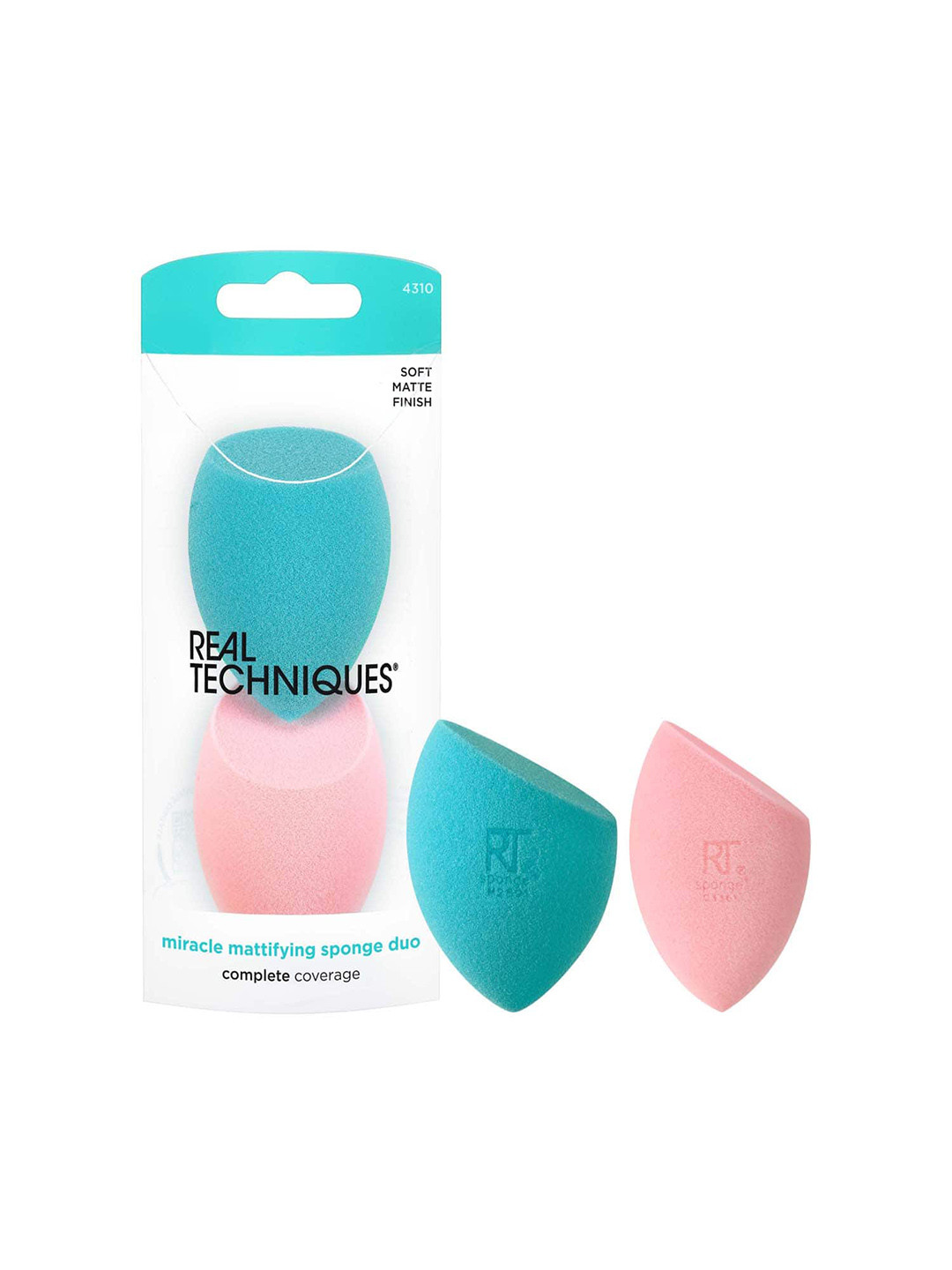 Real Techniques Set Of 2 Miracle Mattifying Makeup Sponges