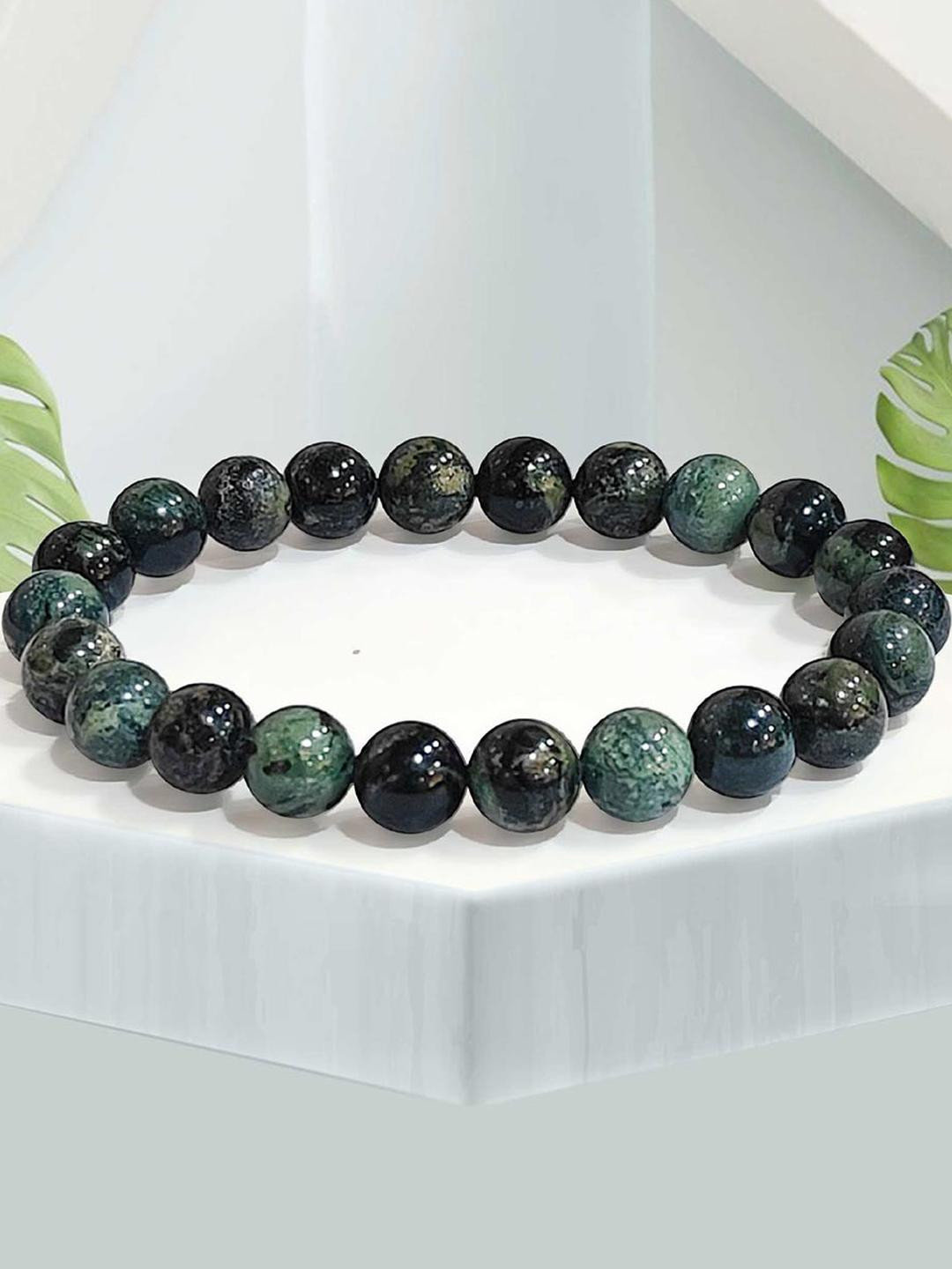 SOLAVA Unisex Artificial Beaded Ceramic Bracelet