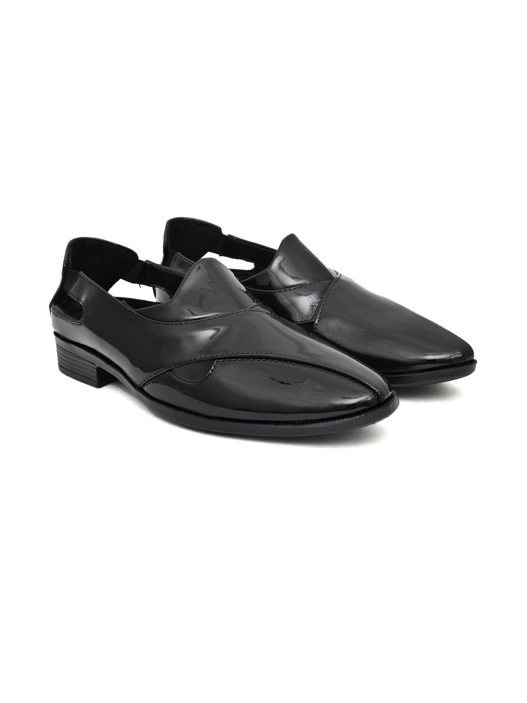 Party Wear Ethnic Peshwari Slip-on Mojari Jutti Shoe for Men