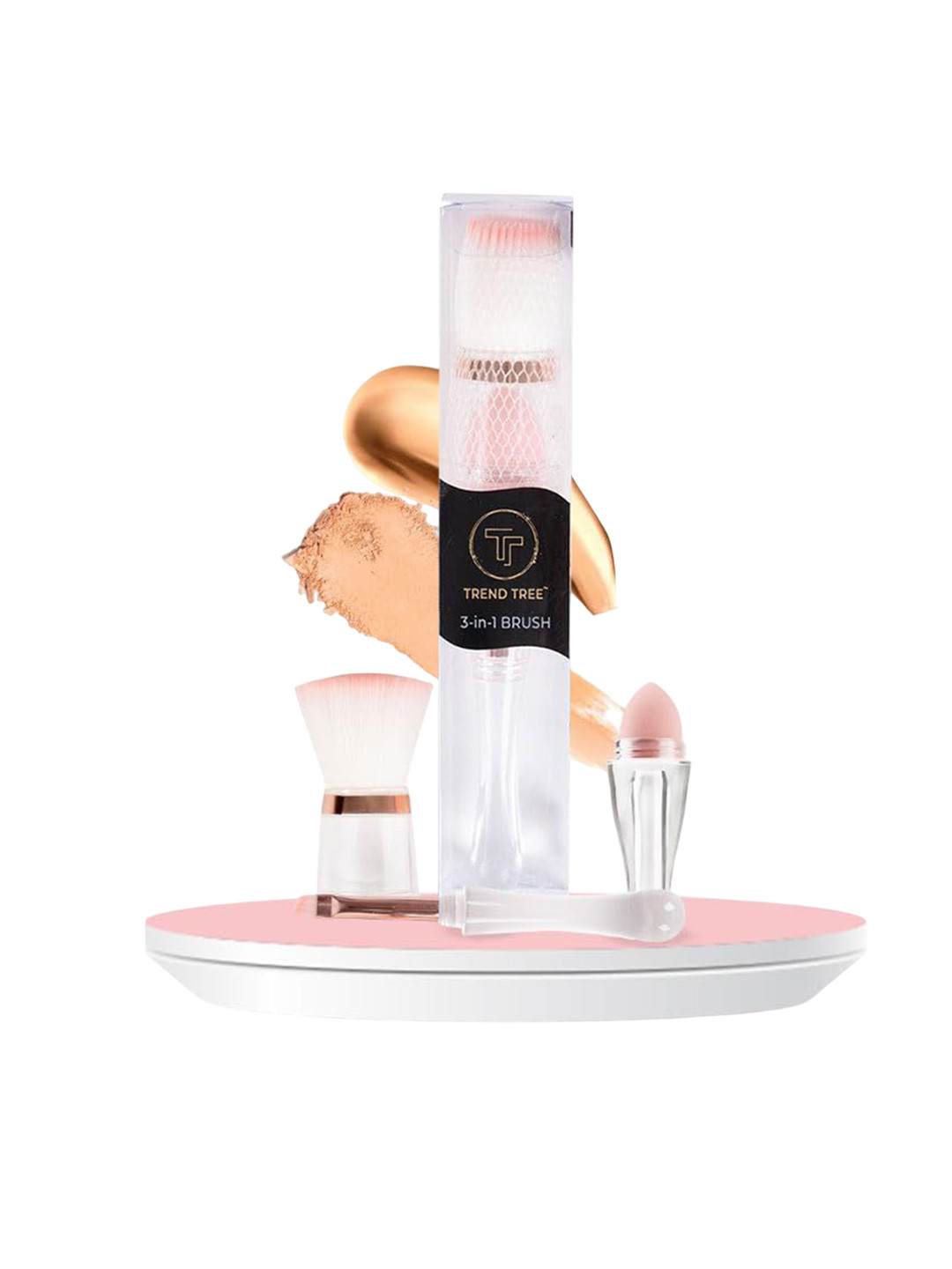 TRENDTREE 3 In 1 Reusable Face Brush