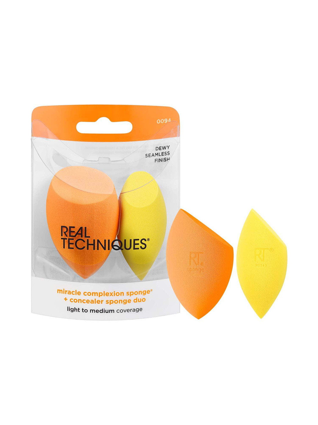 Real Techniques Set Of 2 Miracle Concealer & Complexion Sponges