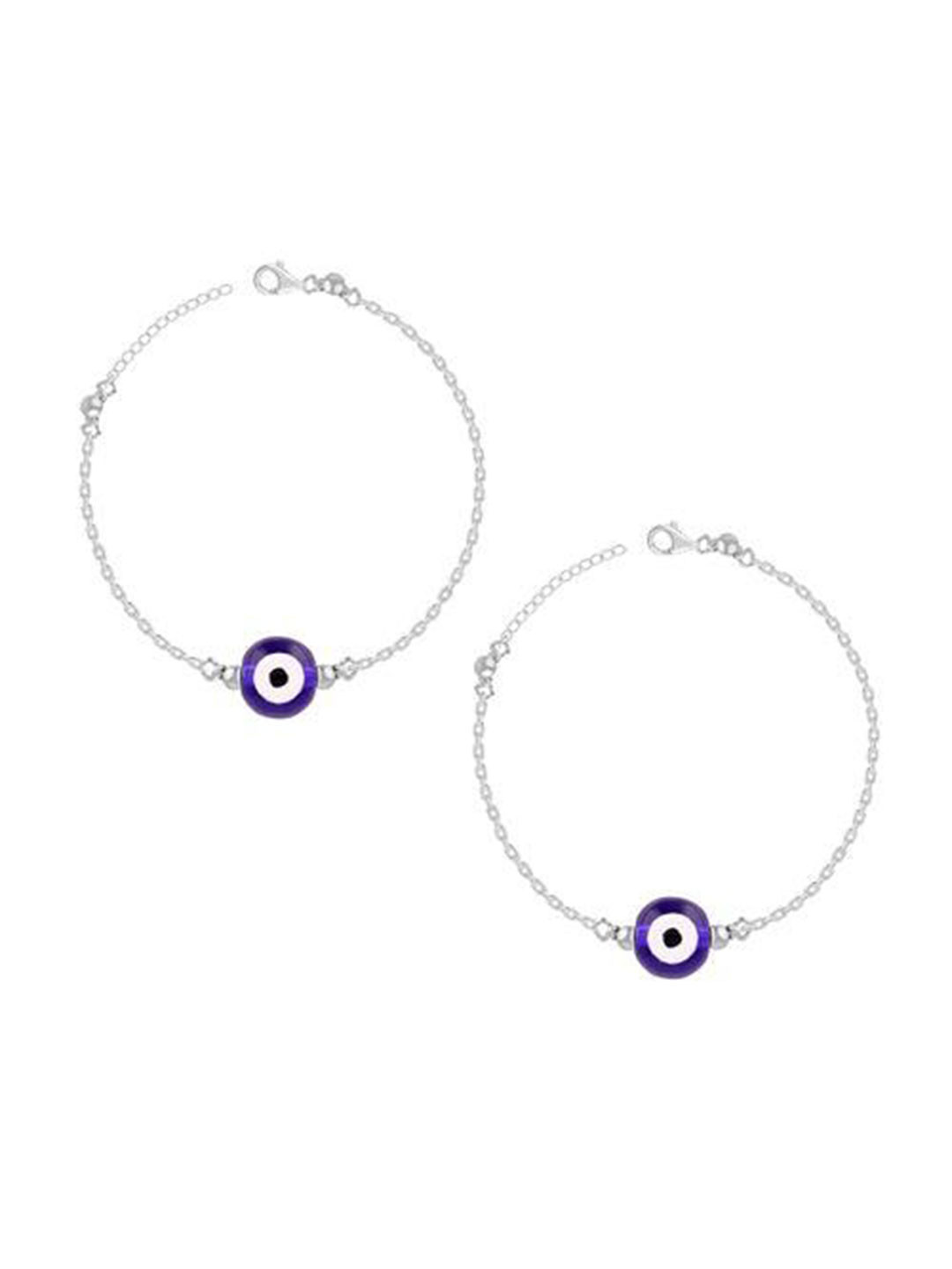 GIVA Silver-Plated Anklet