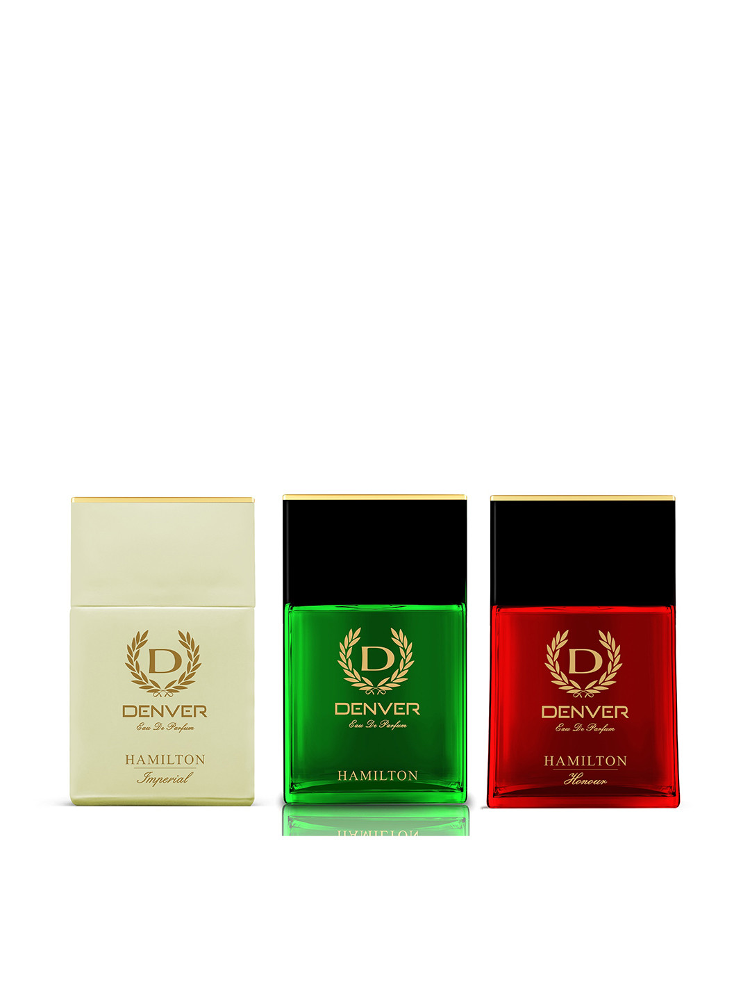 Denver Men Set of 3 Hamilton Eau De Parfum - 70ml each