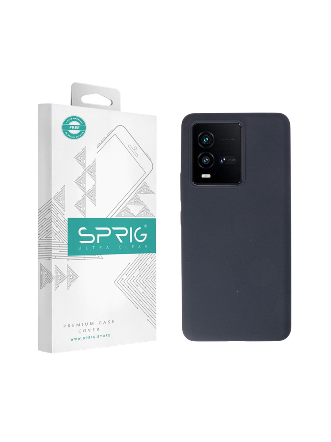 SPRIG vivo iQOO 9T 5G Liquid Silicone Back Cover