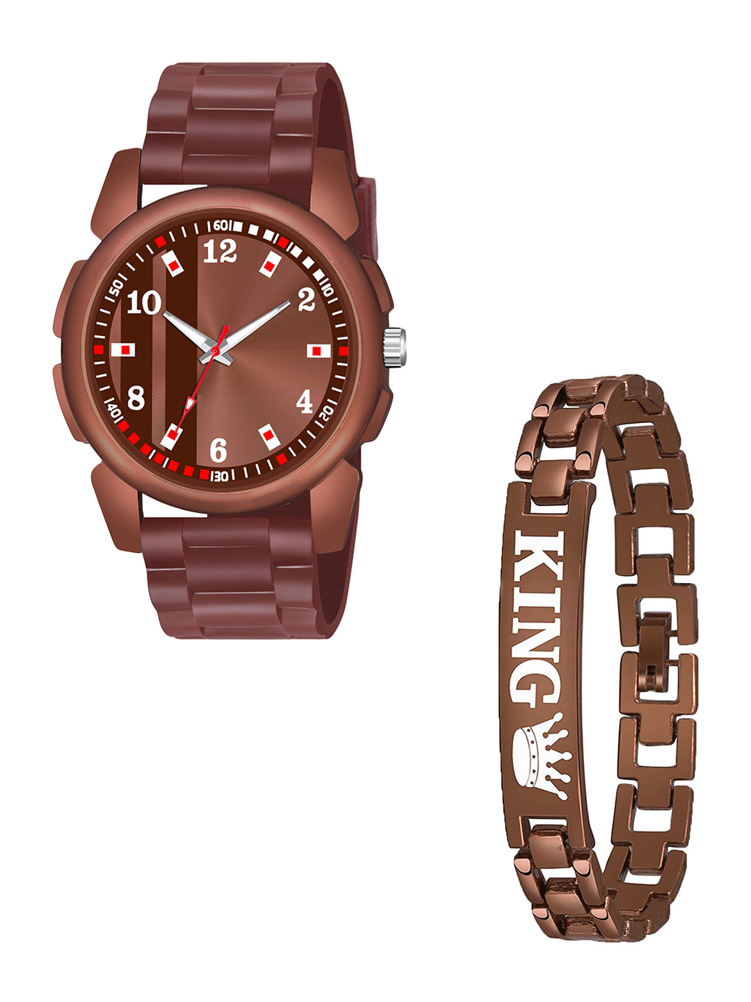 CSAMON Men Analogue Watch With Bracelet J16 BROPATA D NEW PU K Bracelet