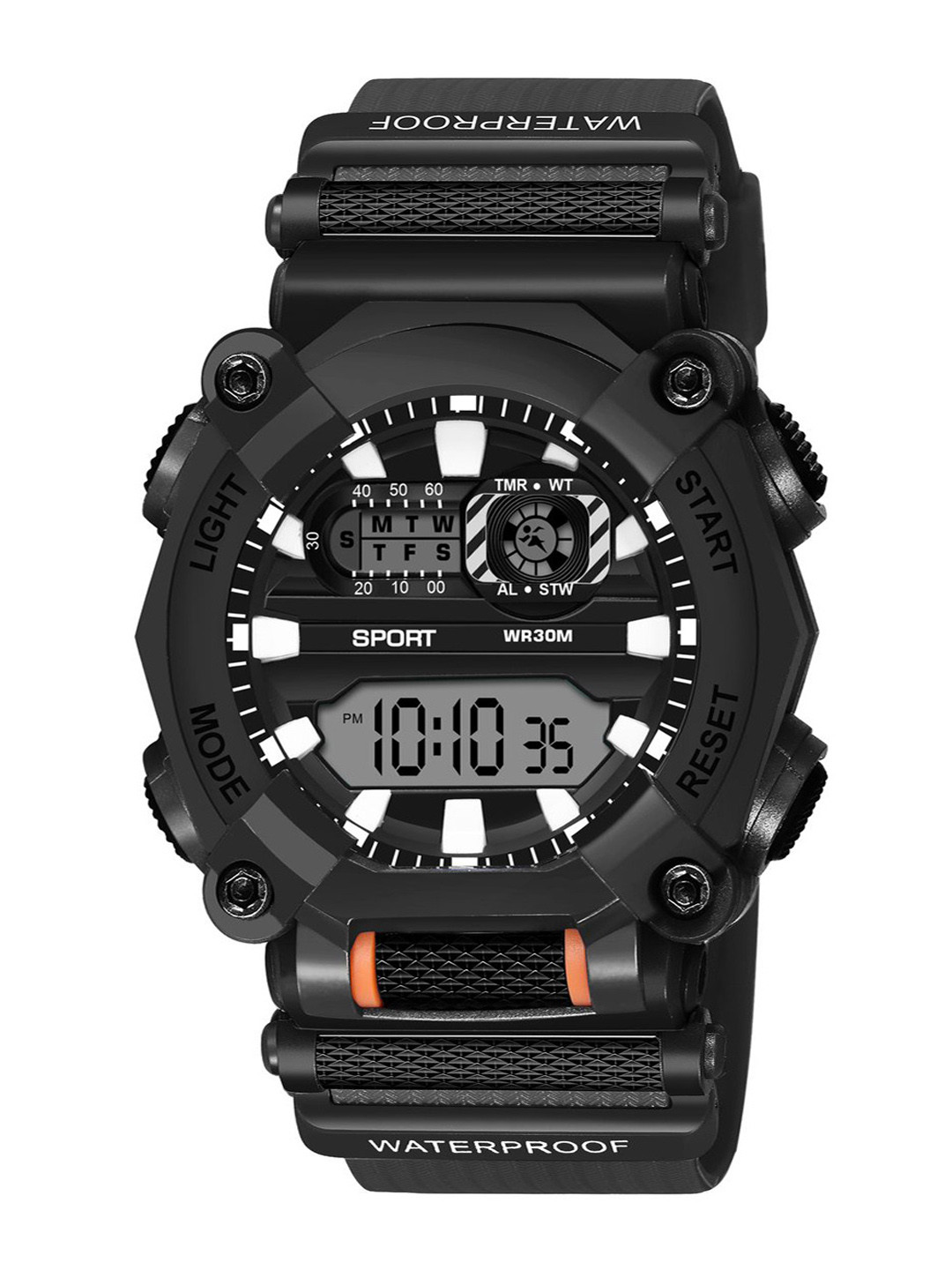 Hala Men Solid Round Tang Regular Analogue and Digital Watch-1040