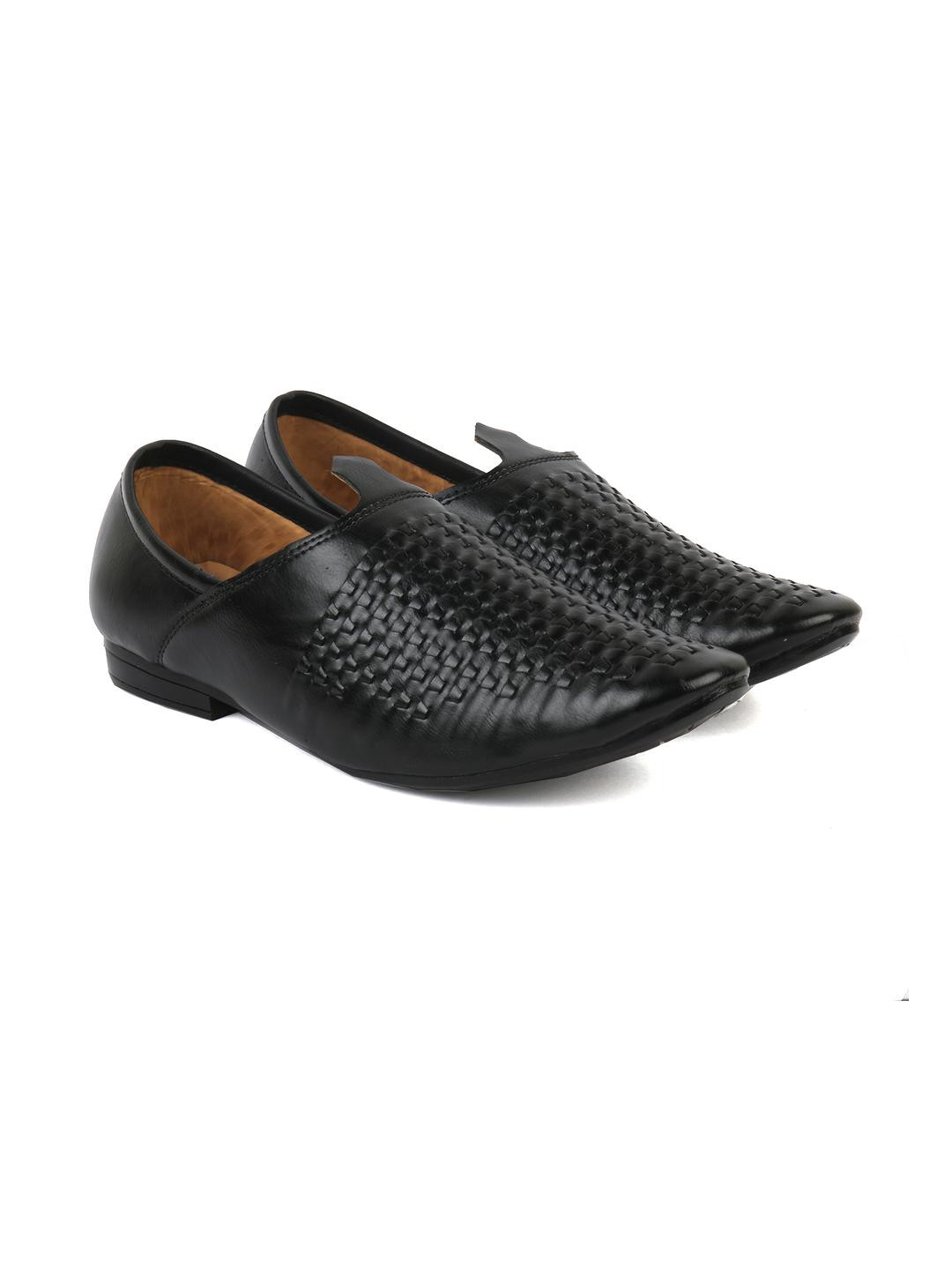 G L Trend Men Striped Mojaris
