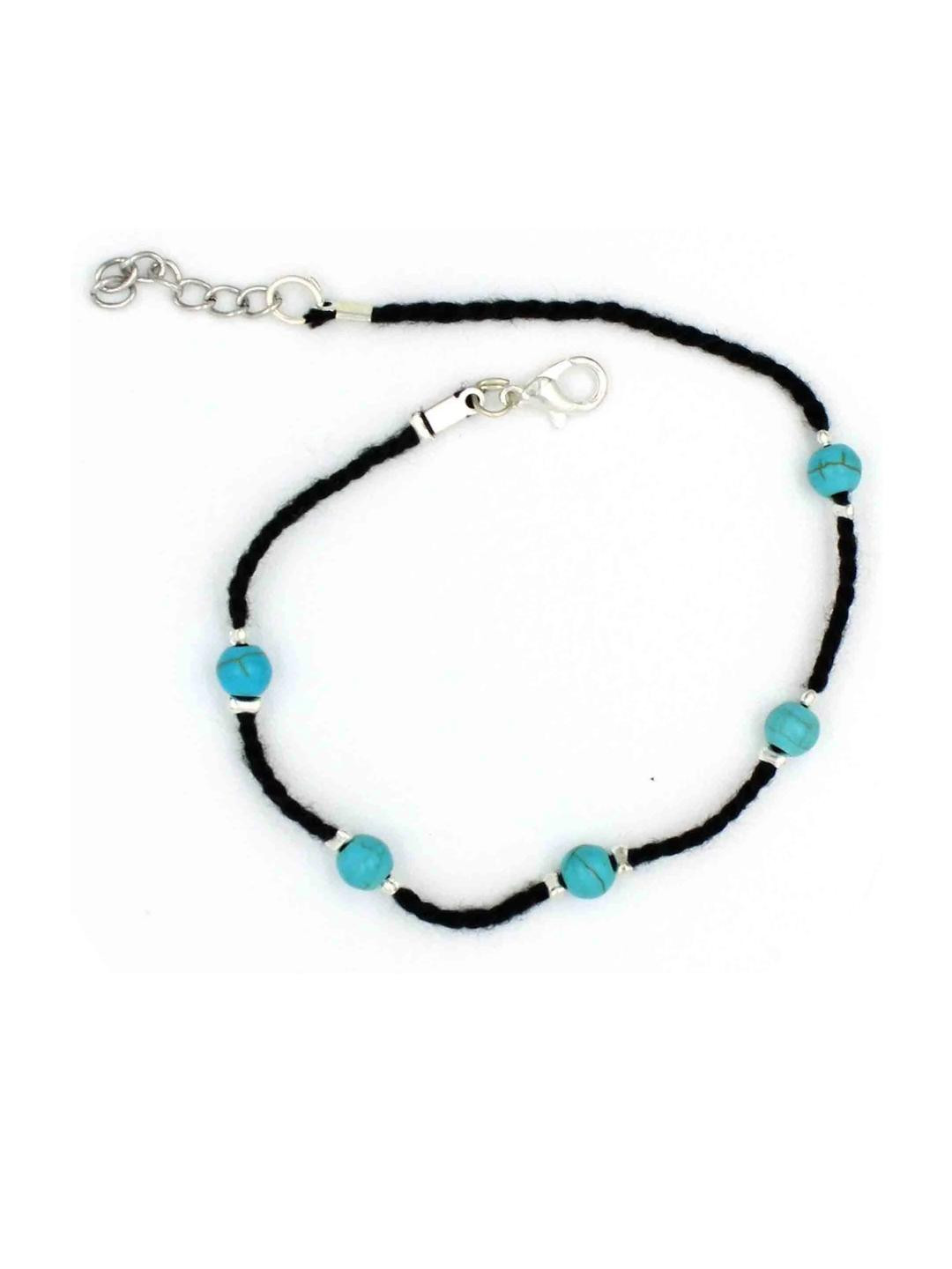 gurjari jewellers Alloy and Thread Artificial Beaded Anklet