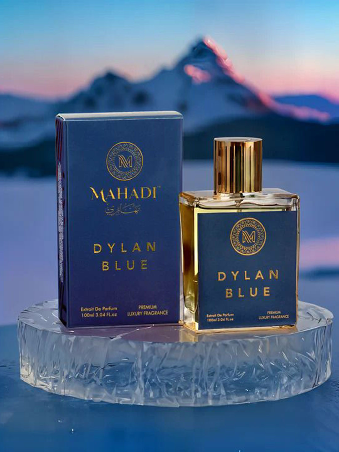 Mahadi Men Dylan Blue Pour Homme Aromatic Woody Fresh Fragrance - 100 ml