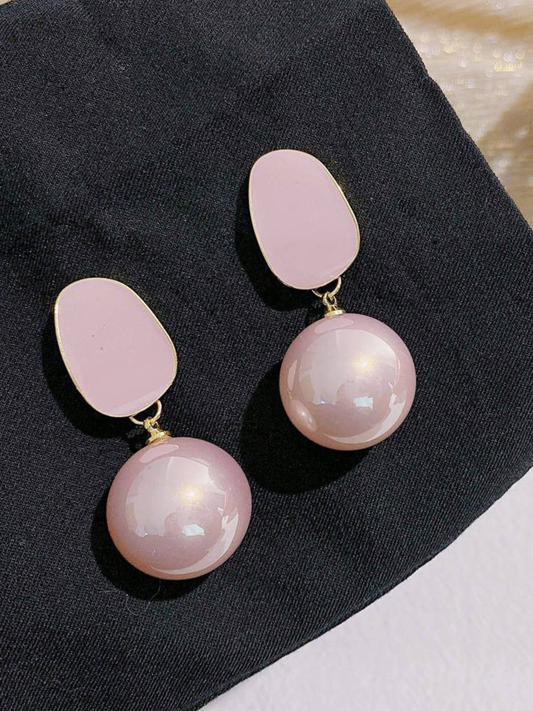 Celestria Korean Geometrical Shaped Drop Earrings