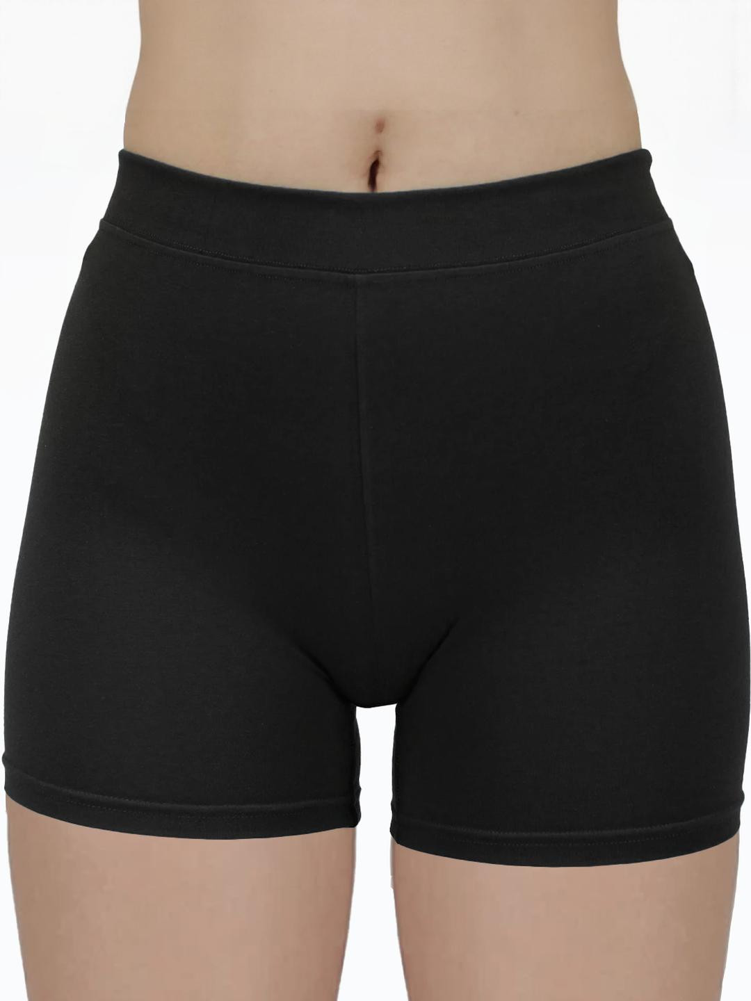 AMUL COMFY Women Pack of 3 Cotton solid Multicolor Inner Elastic Regular Briefs