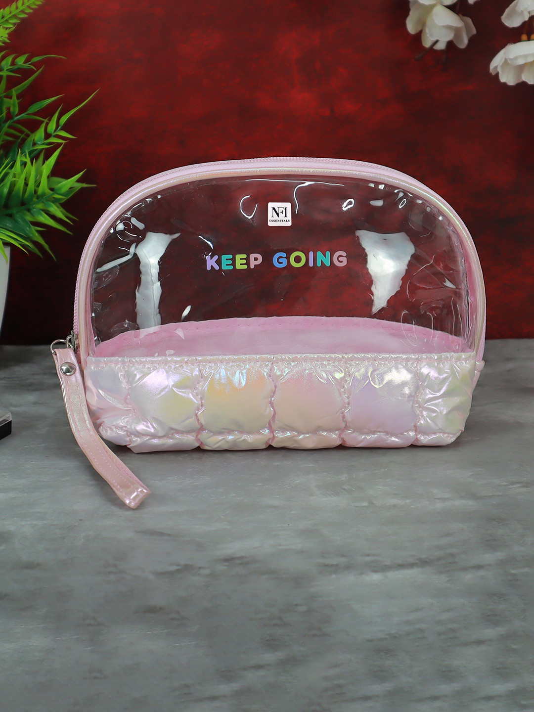 NFI essentials Printed Makeup Pouch