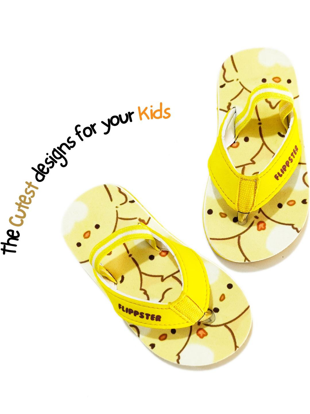FLIPPSTER Kids Printed Flip Flops