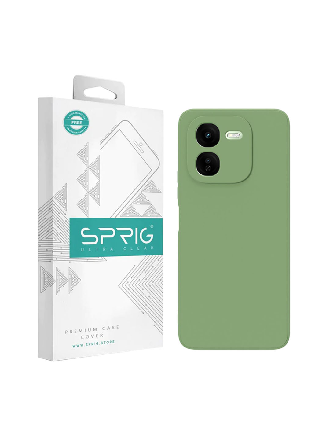 SPRIG iQOO Z9X TPU Matte Back Cover