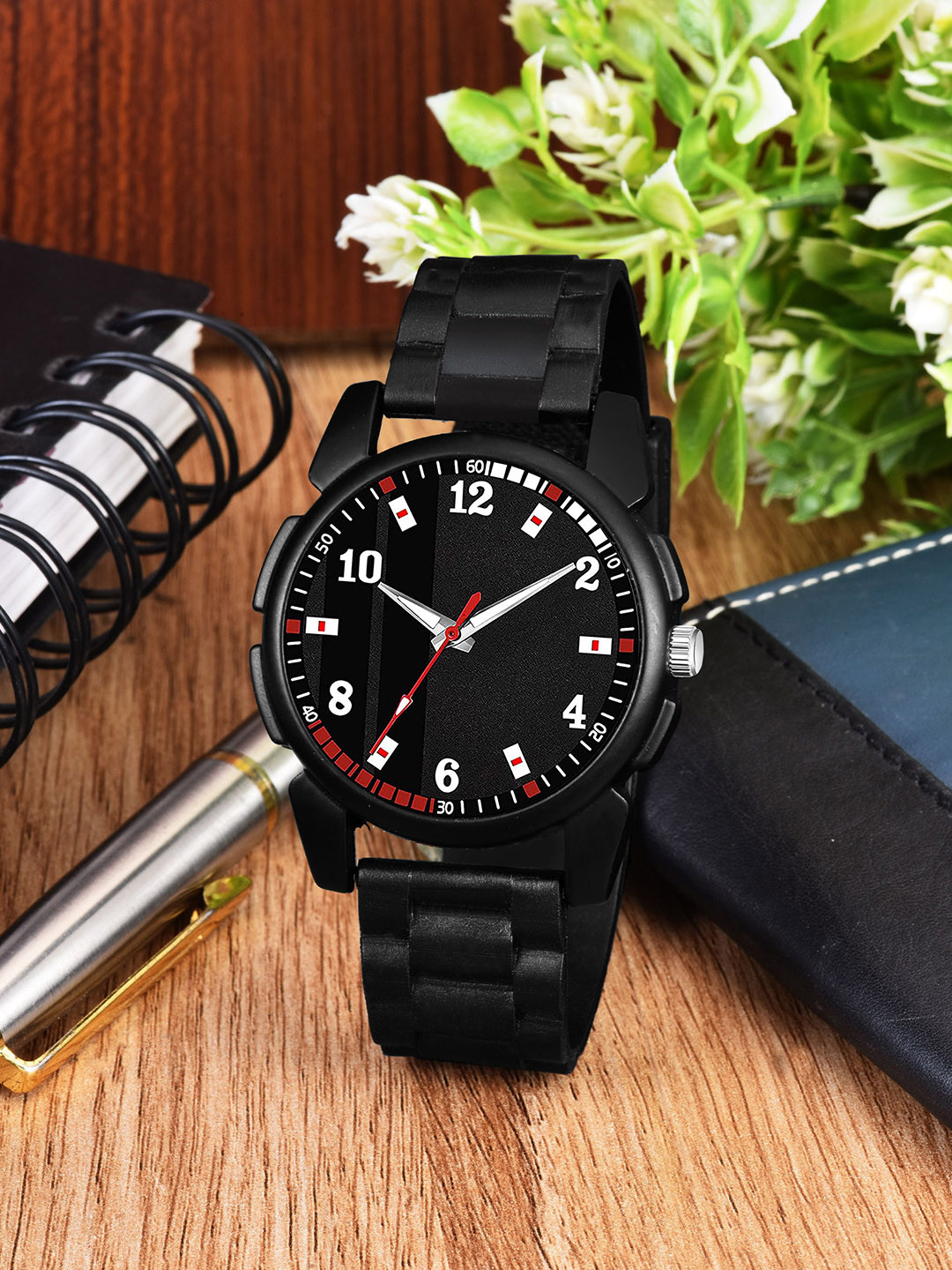 CSAMON Men Analogue Watch J16 BLKPata D NEW PU