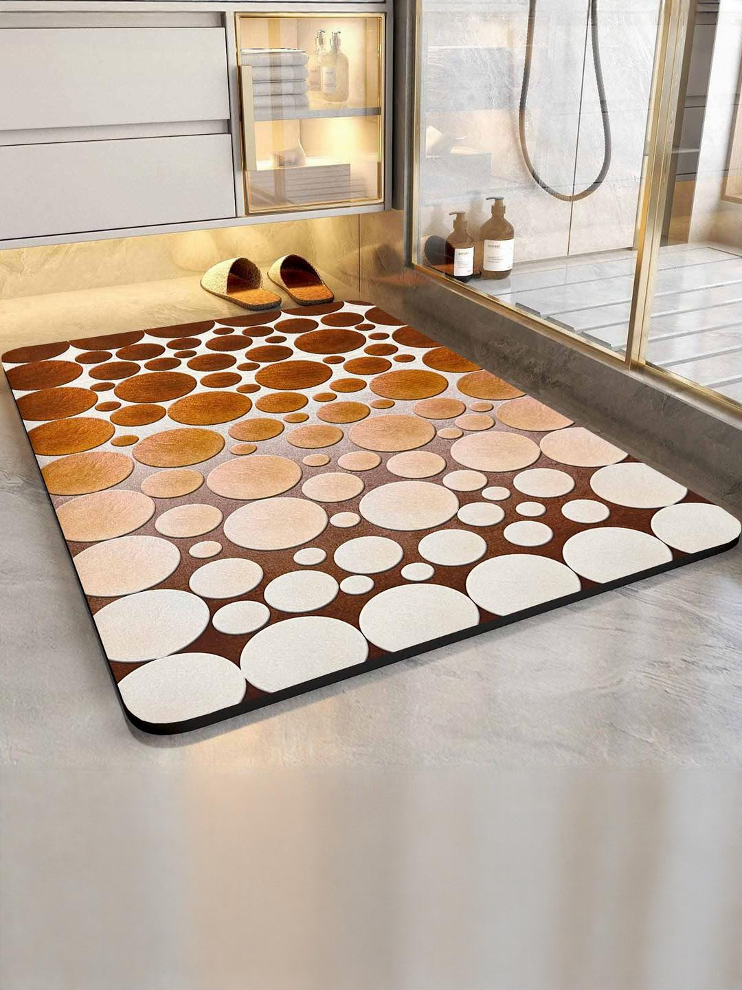 IVAZA  Anti slip, mats for home, MAT 550 gsm, bath mat 40x60