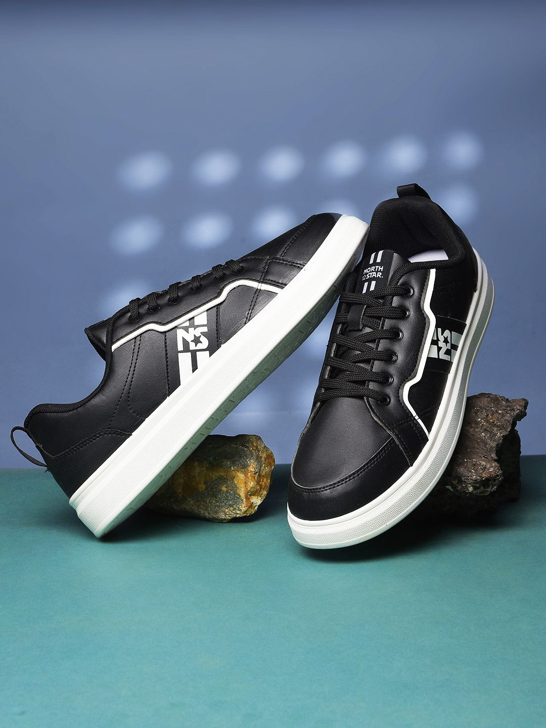 North Star Men Printed Stylish Lightweight & Comfortable Casual Sneakers