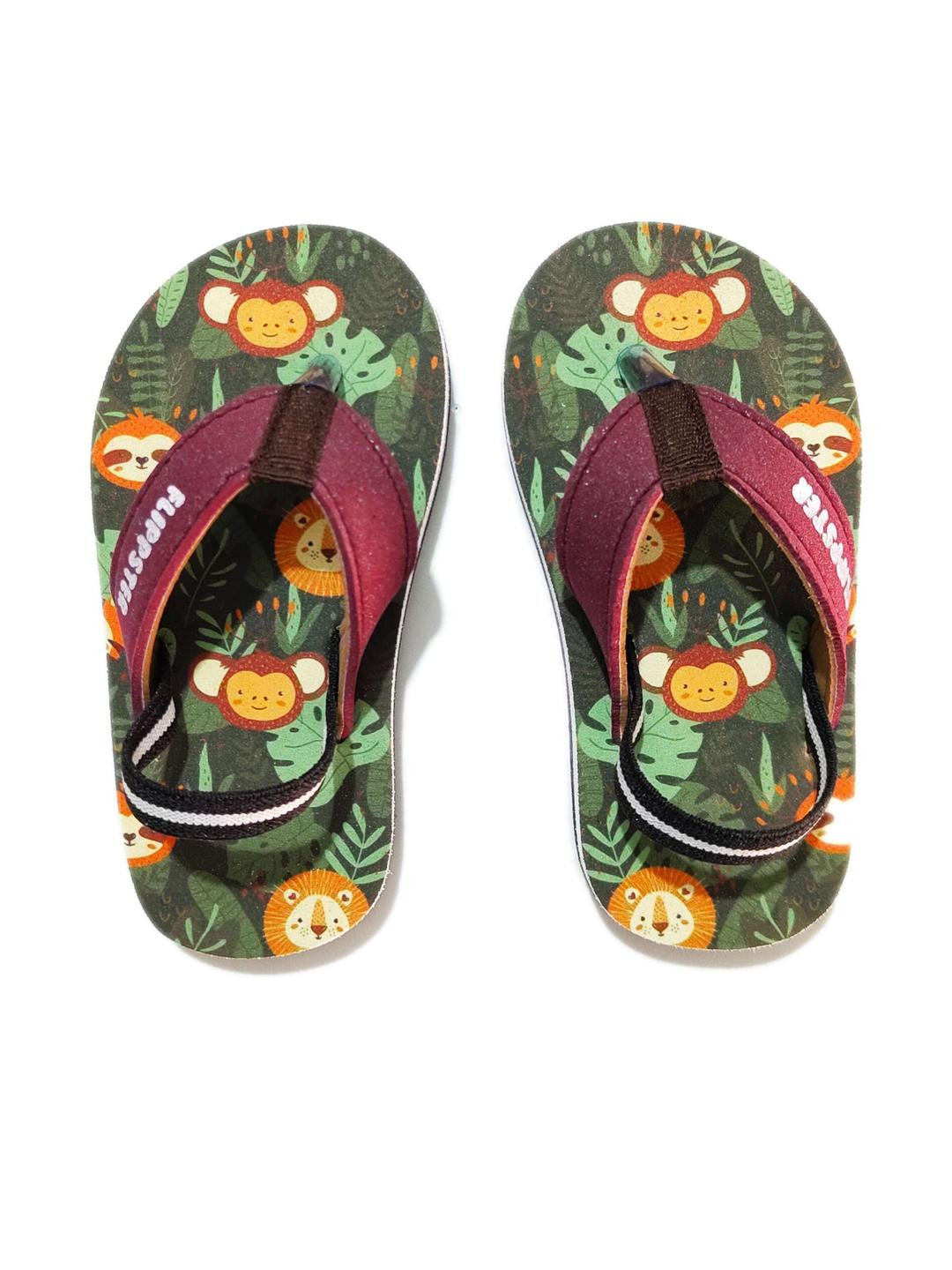 FLIPPSTER Kids Printed Flip Flops