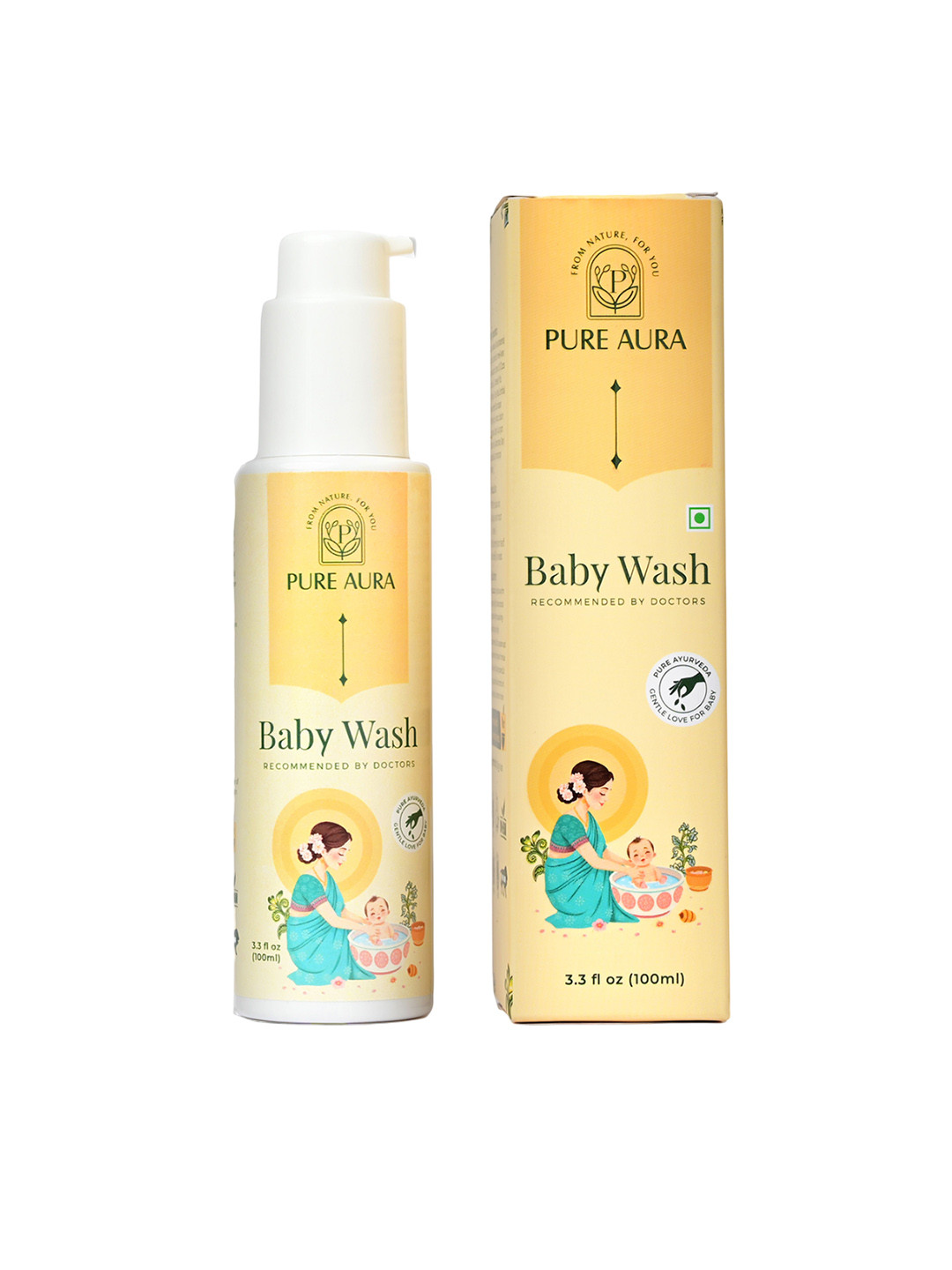 Pure Aura Hydrating Baby Body Wash - 100 ml