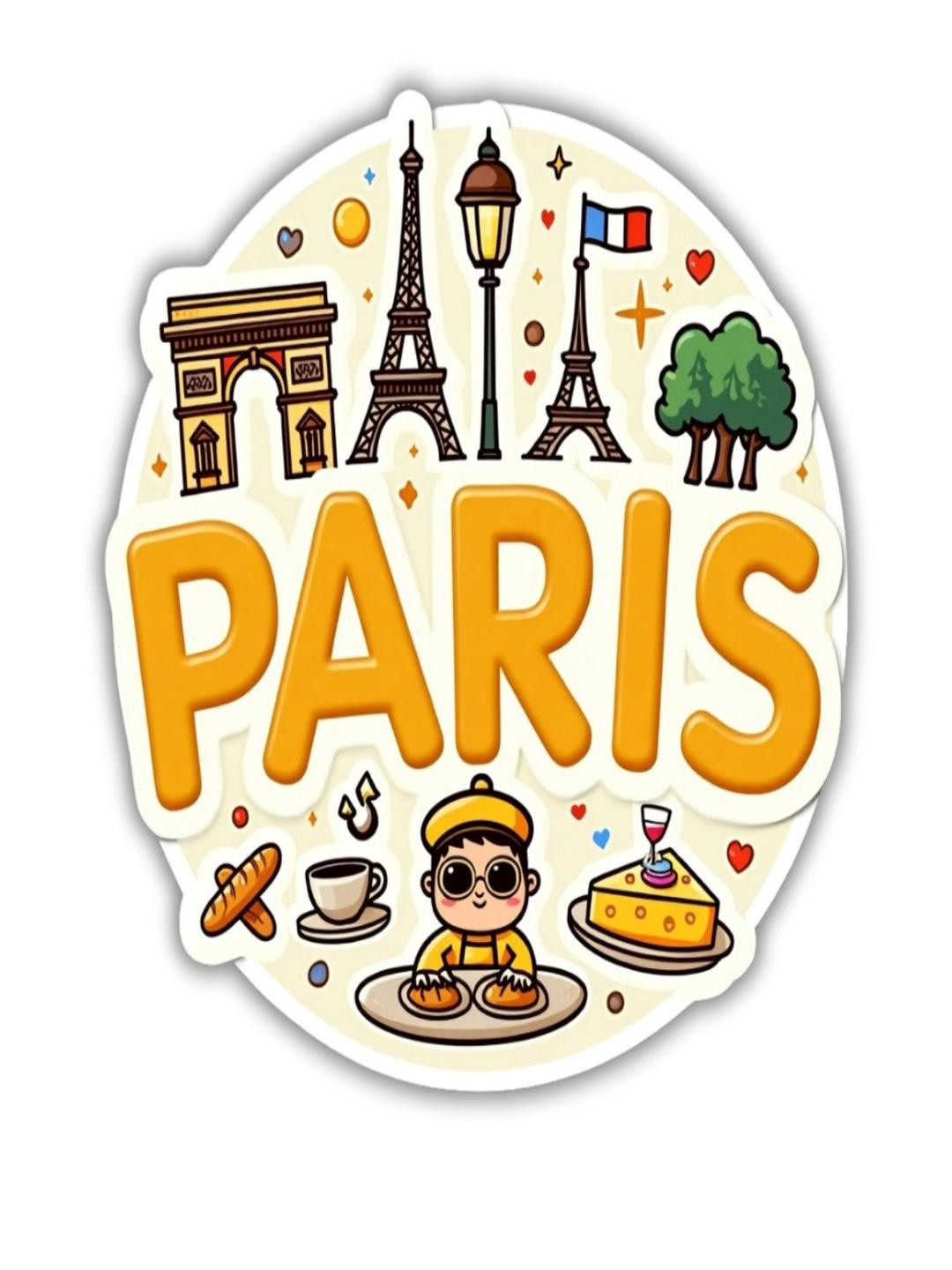 GIFTODAY Parish Theme Souvenir Wooden Refrigerator Stylish Fridge Magnet