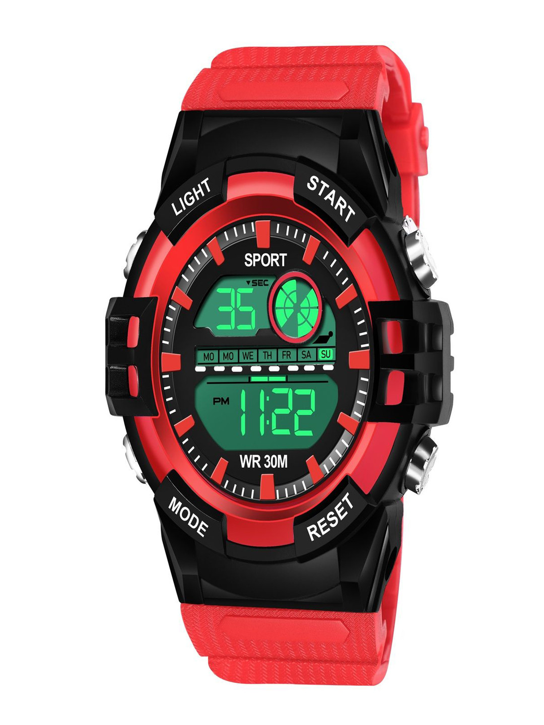 Hala Men Solid Round Tang Regular Digital Watch-1060