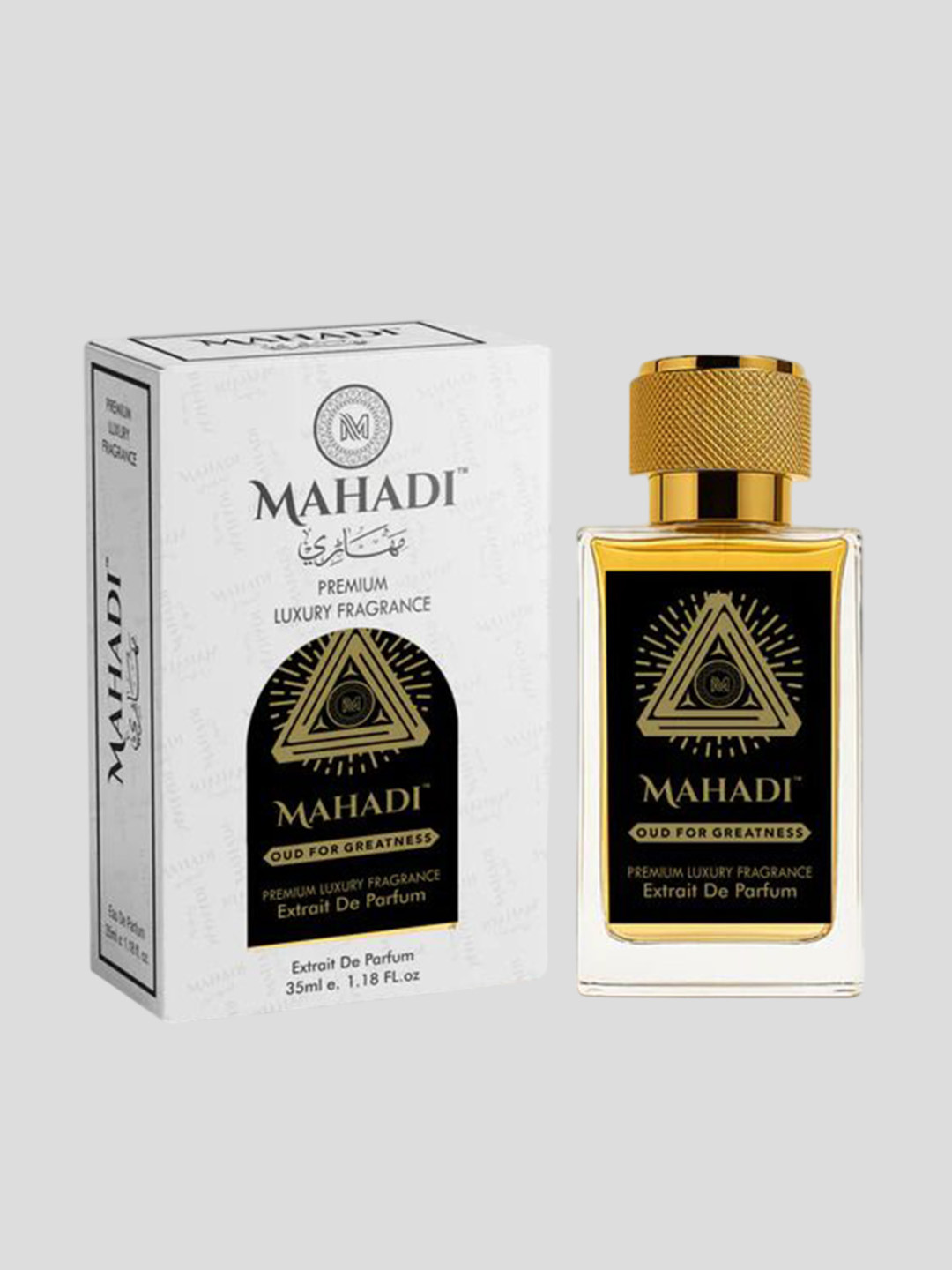 Mahadi Men Oud For Greatness Long Lasting Eau De Parfum - 35 ml