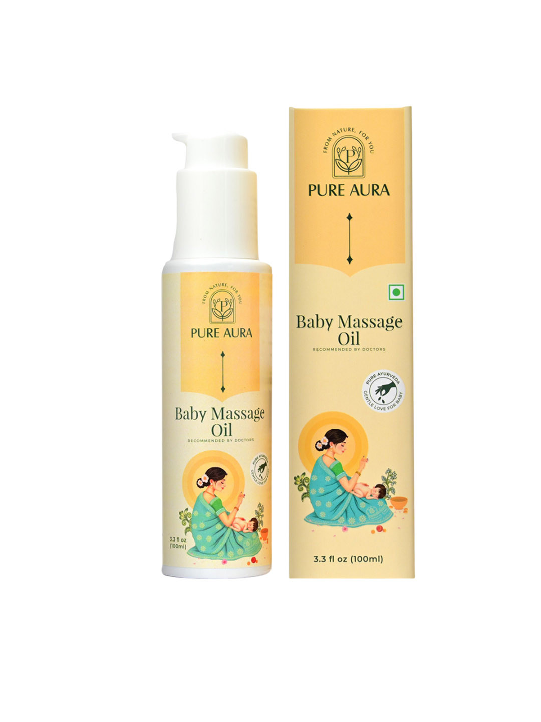 Pure Aura Baby Massage Oil - 100 ml