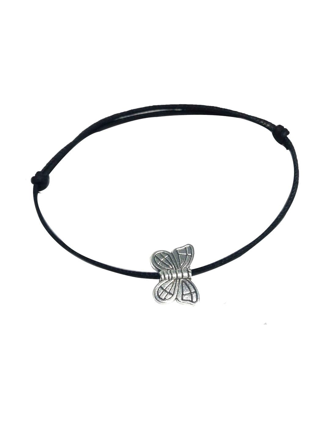 gurjari jewellers Black Thread Charms Anklet