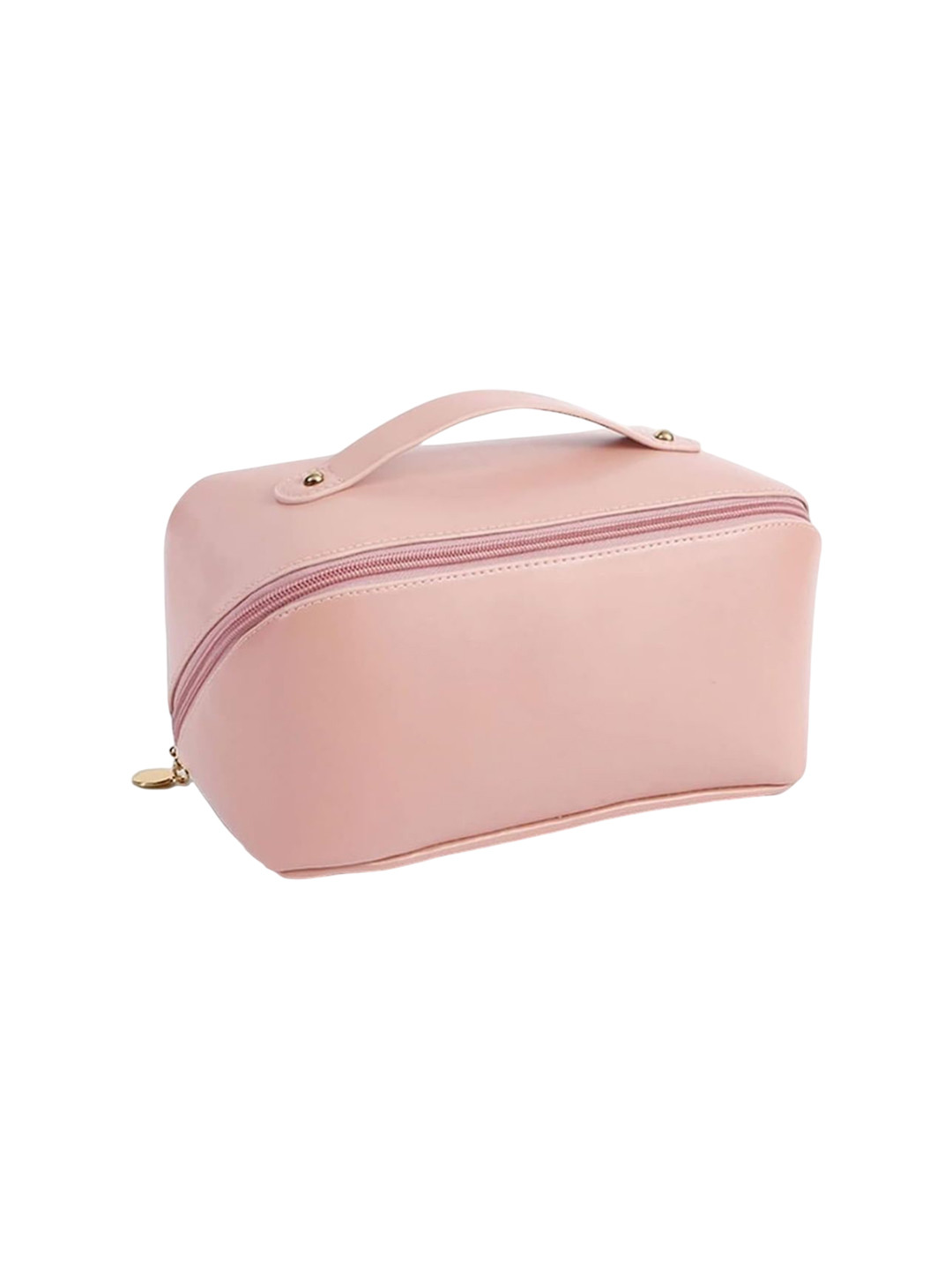 SWISS HORN Large Capacity Waterproof Makeup Pouch With Wide Opening