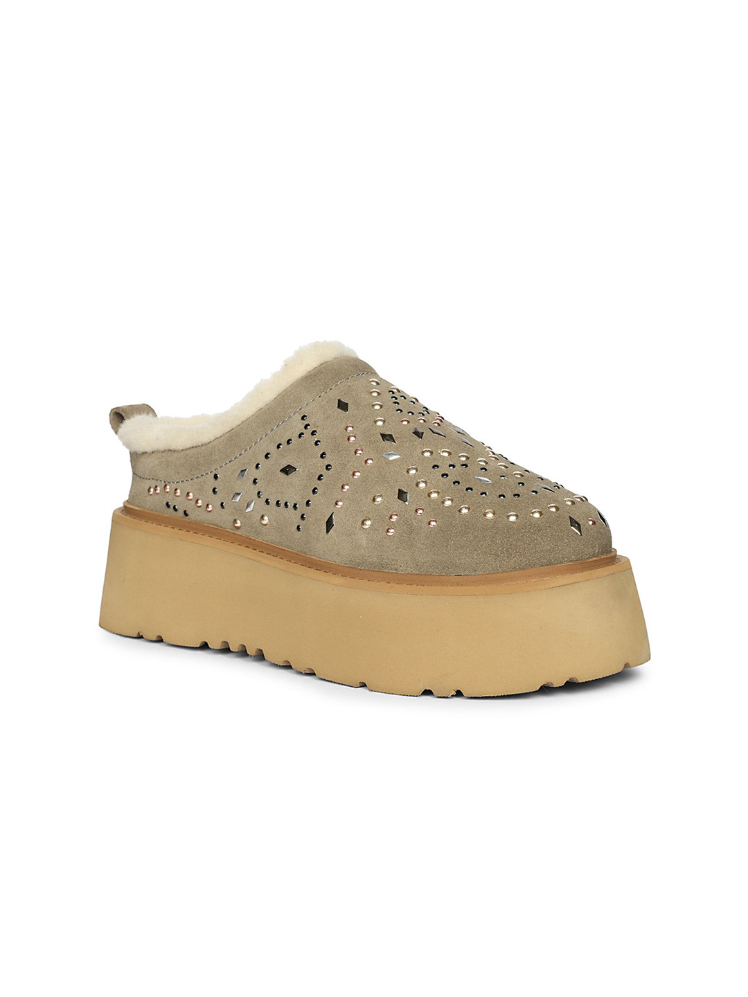 Saint G Women Embellished Platform-Heeled Chelsea Boots