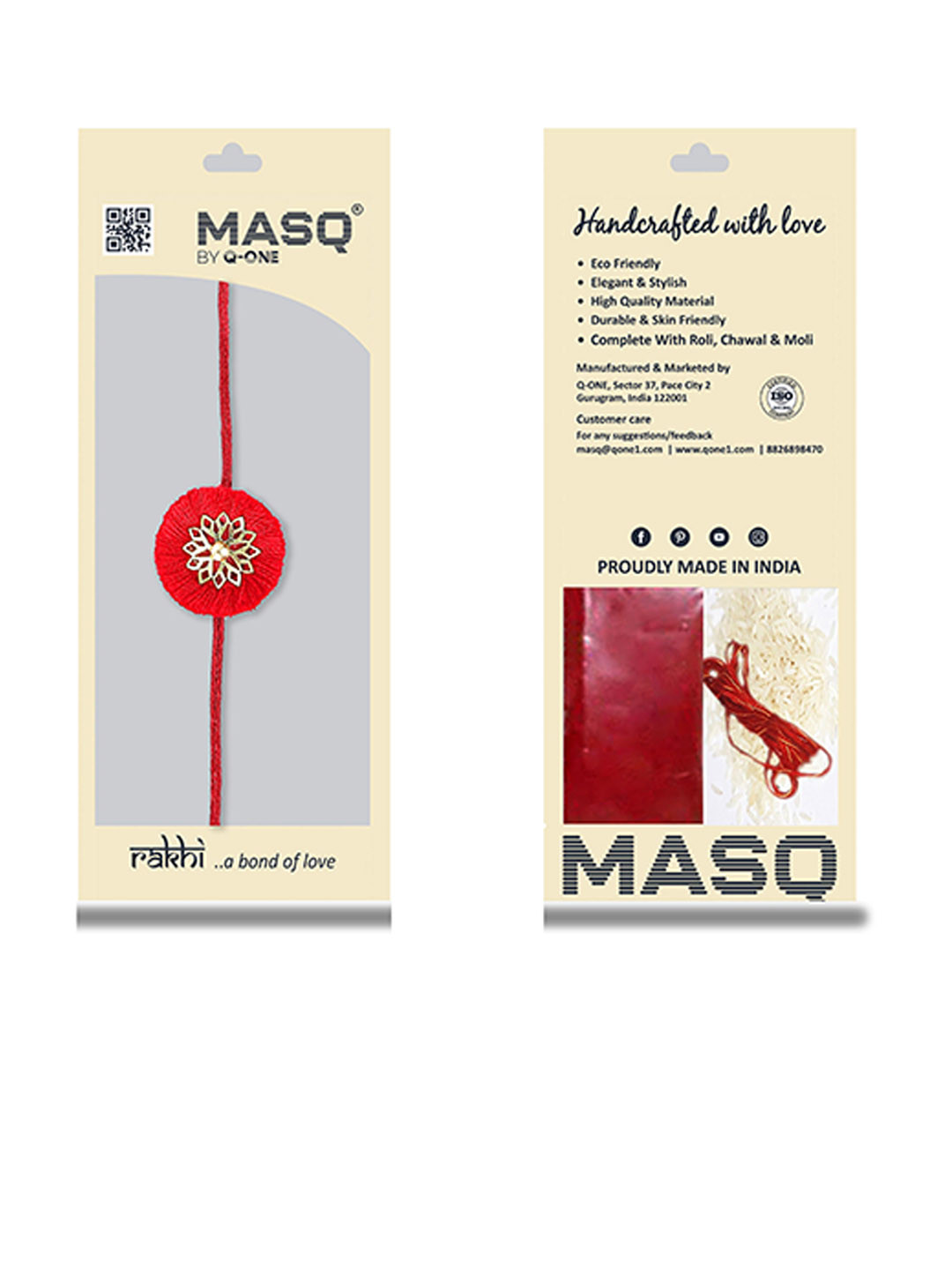 MASQ Thread With Roli Chawal Rakhi