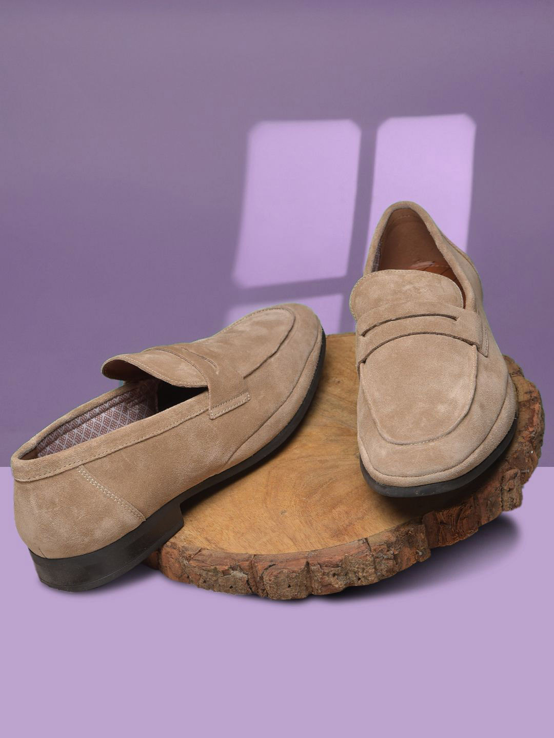 Bata Men Round Toe Loafers