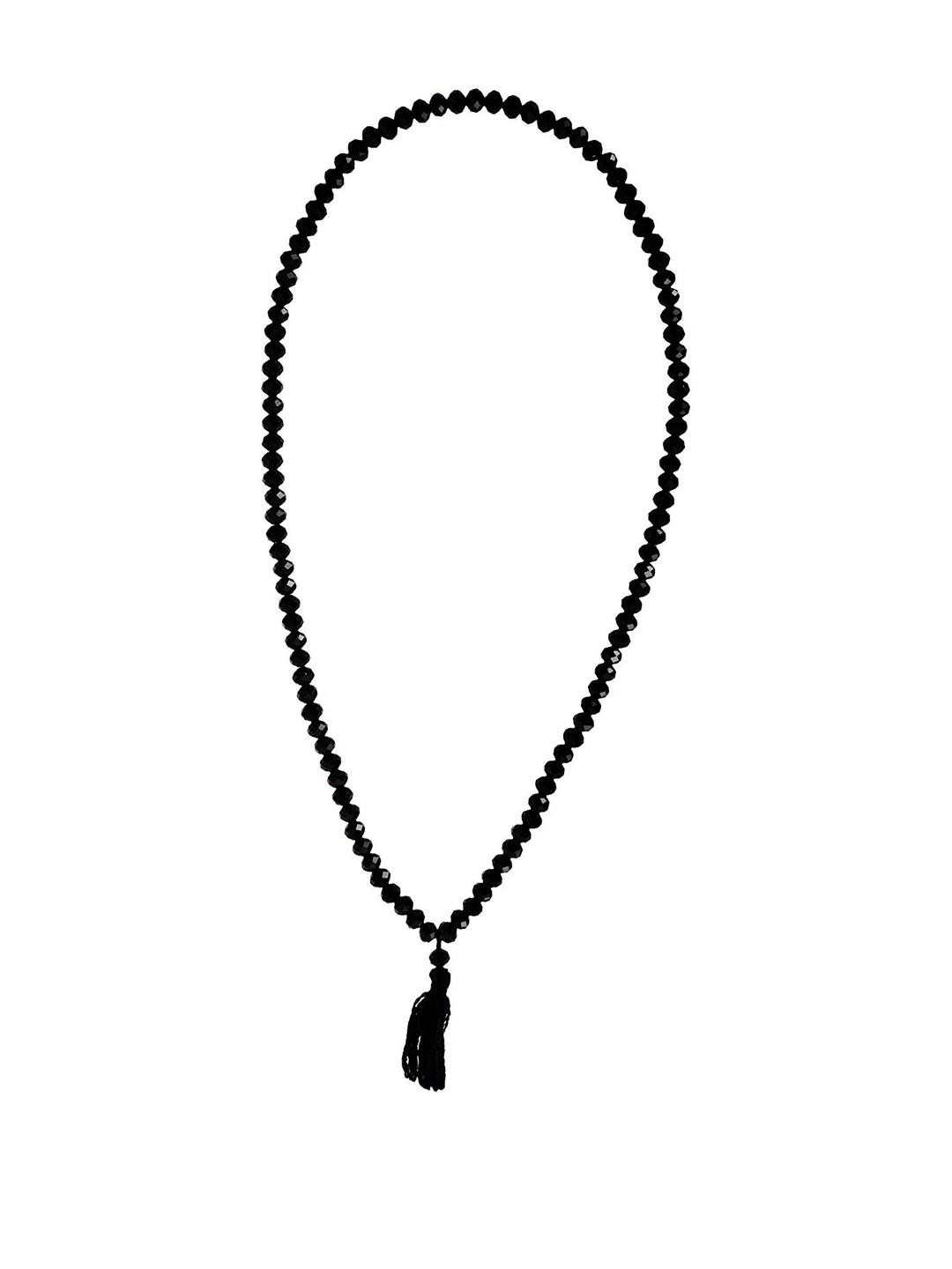 kesar zems Black Crystal Chain