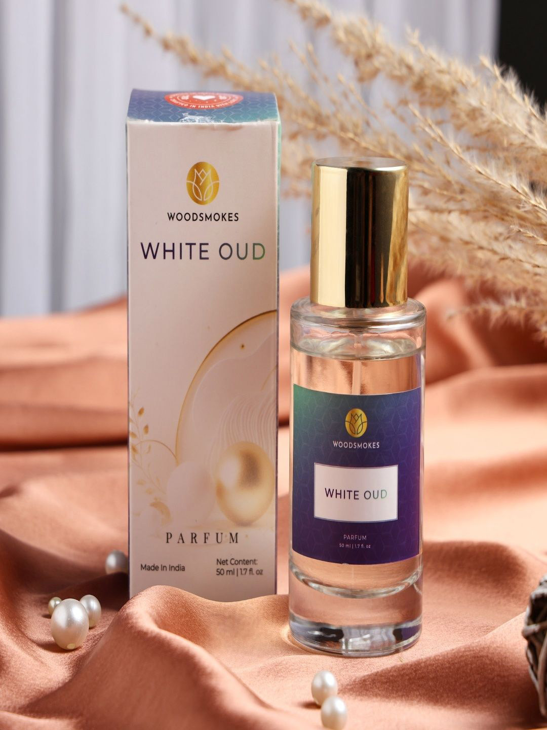 WOODSMOKES White Oud Long Lasting Parfum - 50 ml