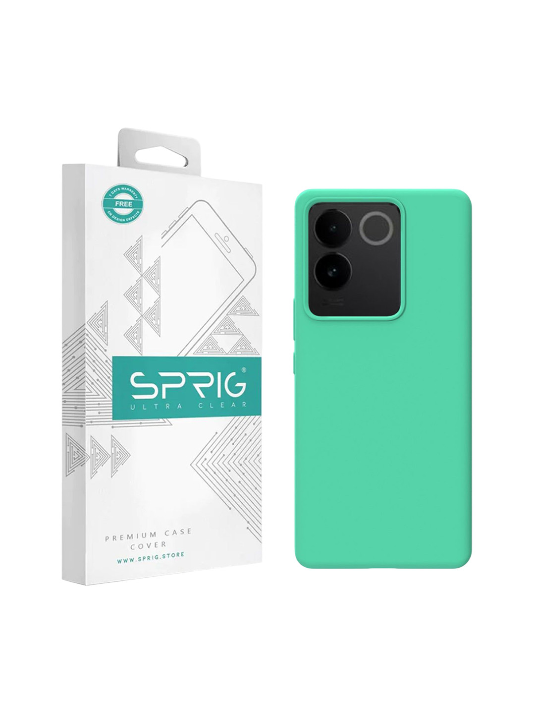 SPRIG iQOO Z7 Pro 5G Liquid Silicone Back Cover