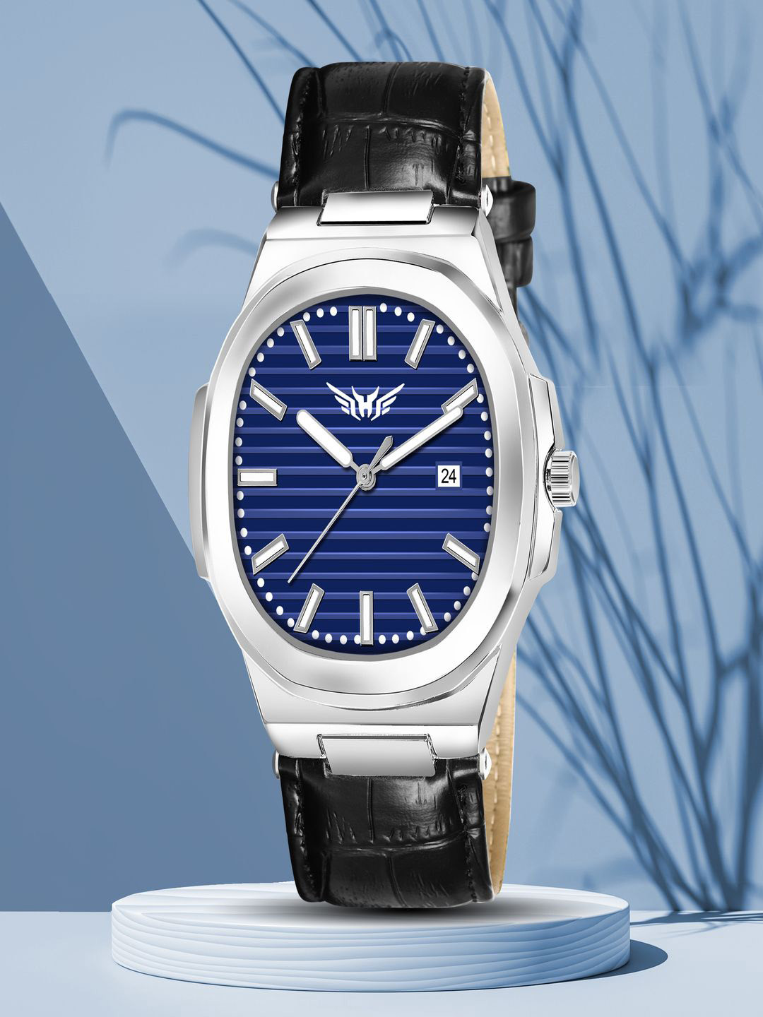 Hala Men Textured Round Tang Regular Analogue Watch-PP-3100