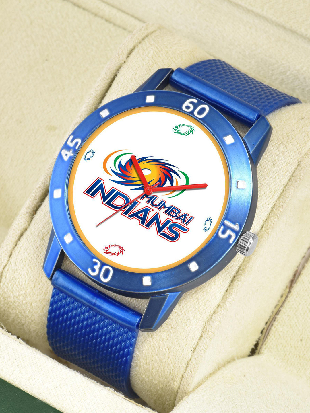 CSAMON Men Printed Dial & Straps Analogue Watch MI_BlueAeviyo_Case