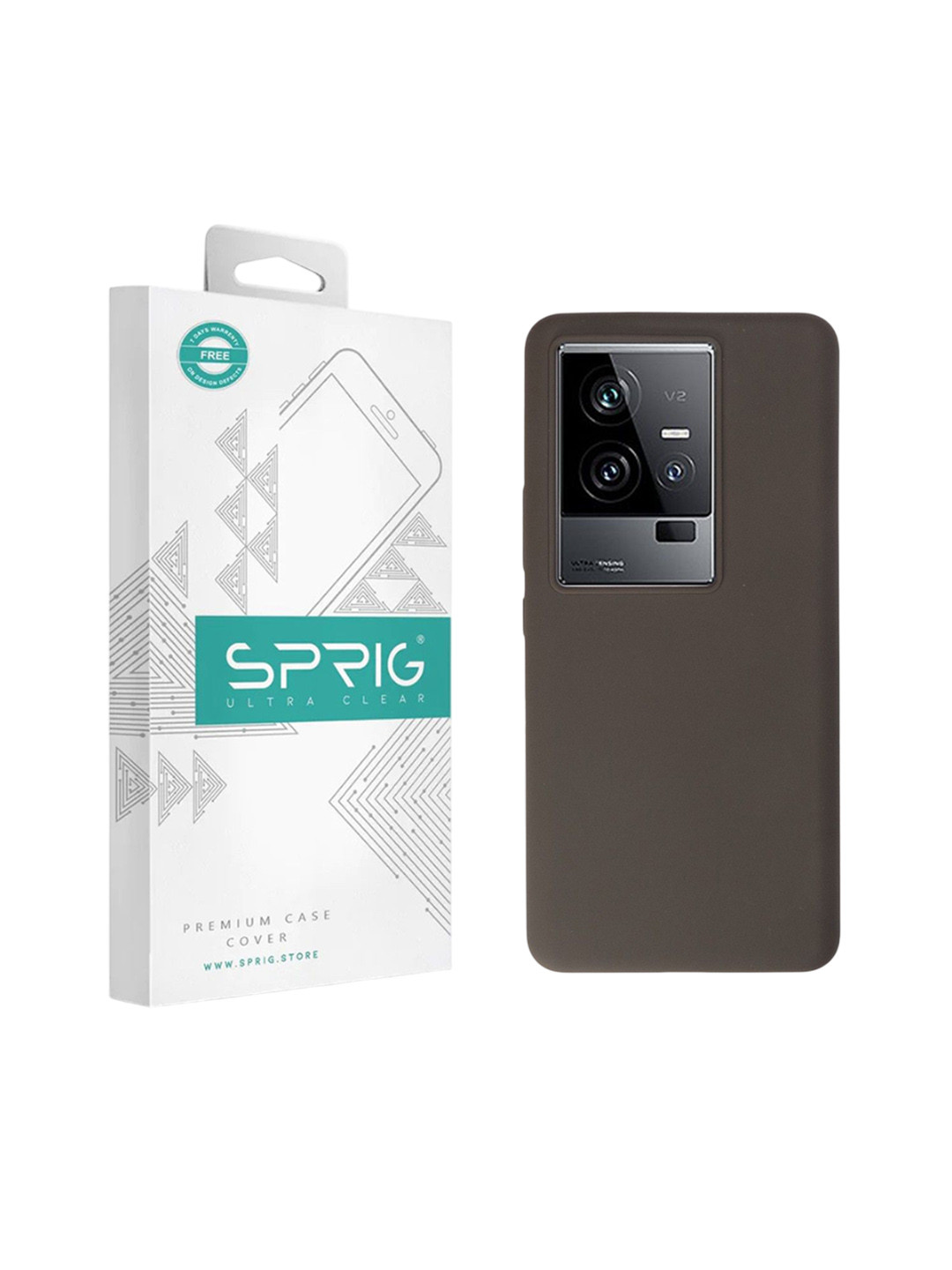 SPRIG iQOO 11 5G Liquid Silicone Back Cover